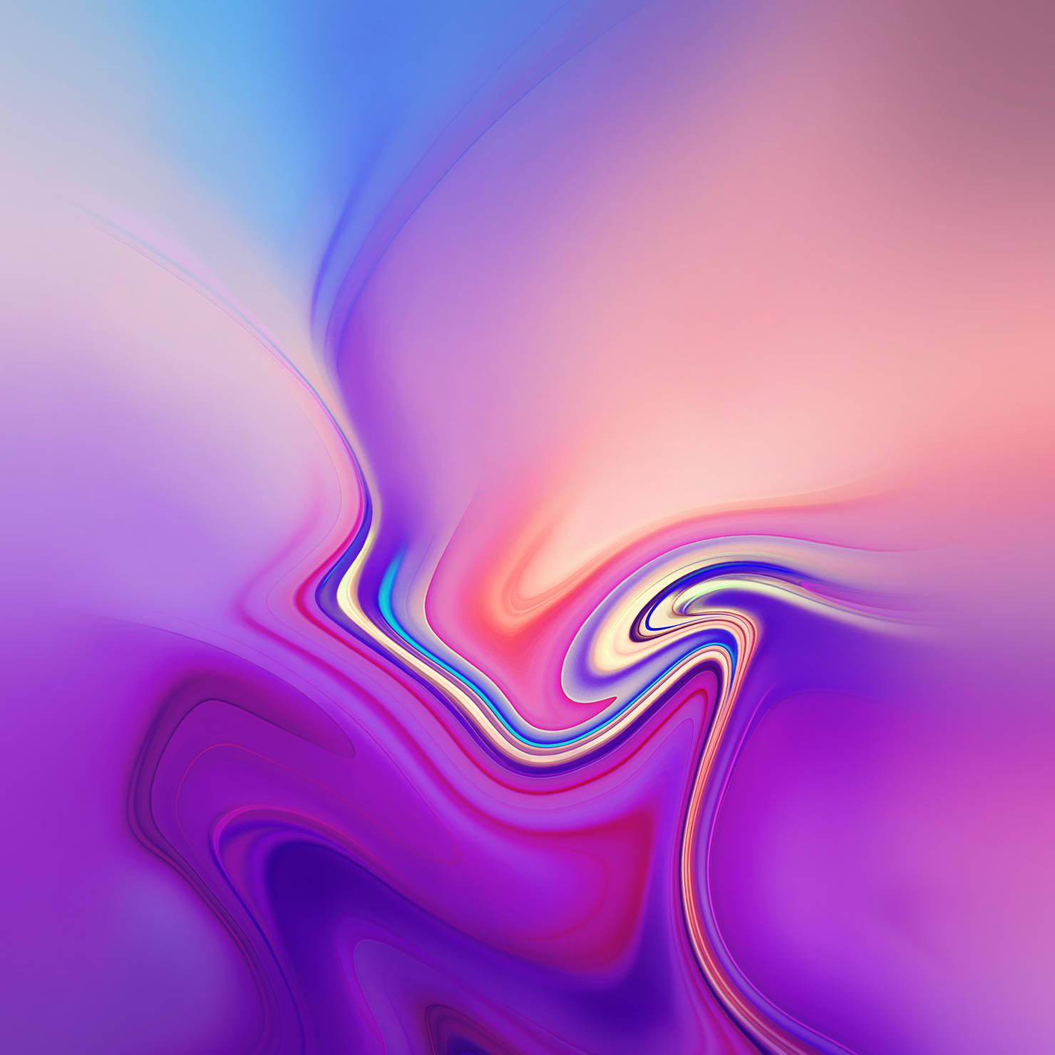 Galaxy S10 カラフル抽象 壁紙