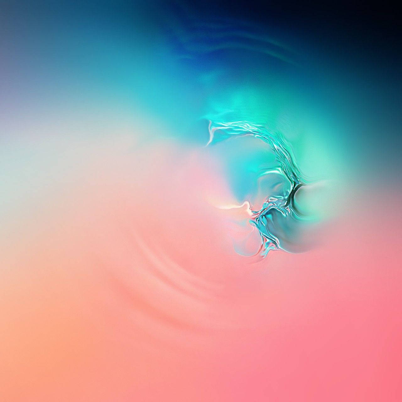 Galaxy S10 スワールピンクブルー 壁紙