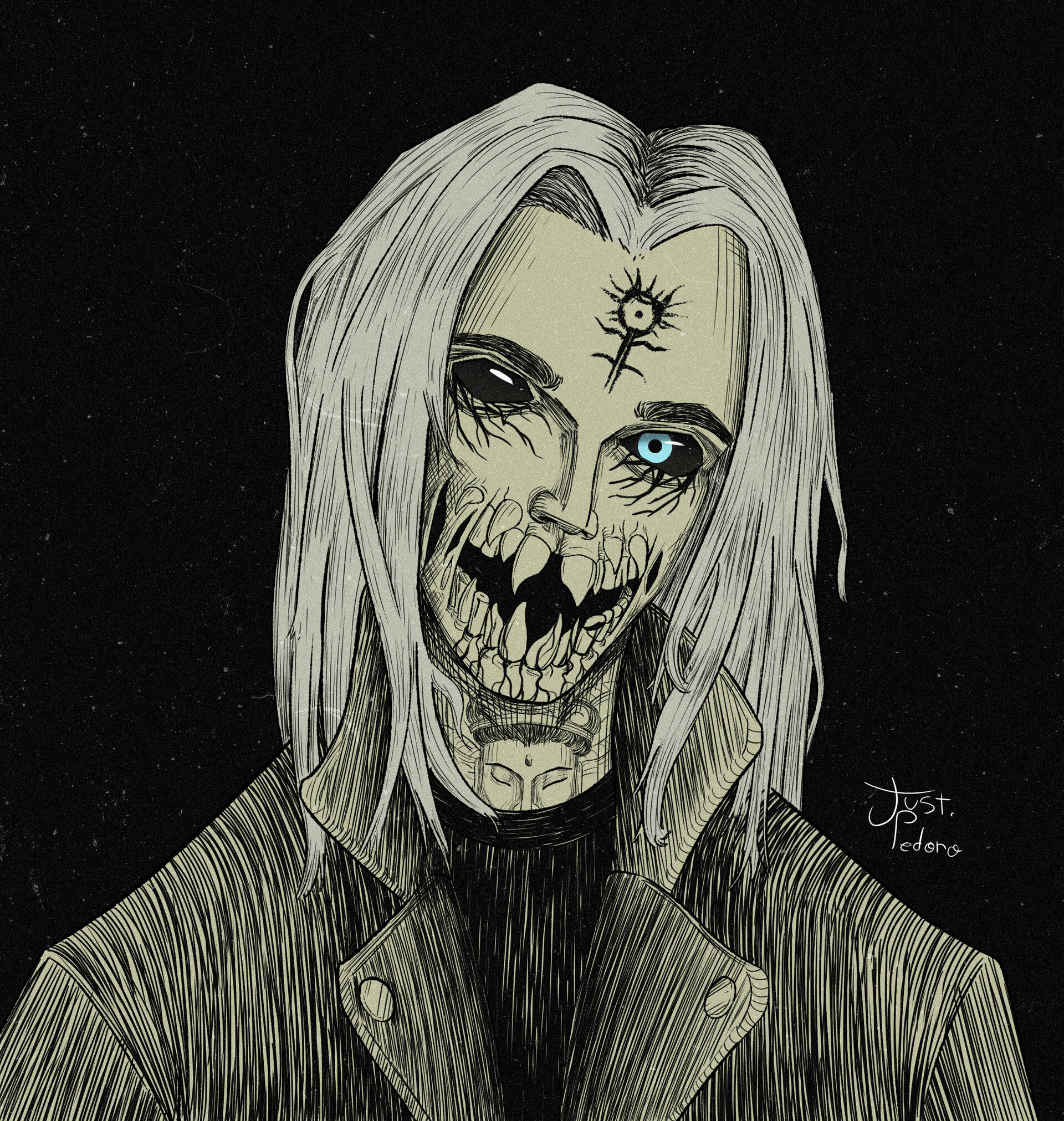 Ghostemane モンスターの歯 壁紙