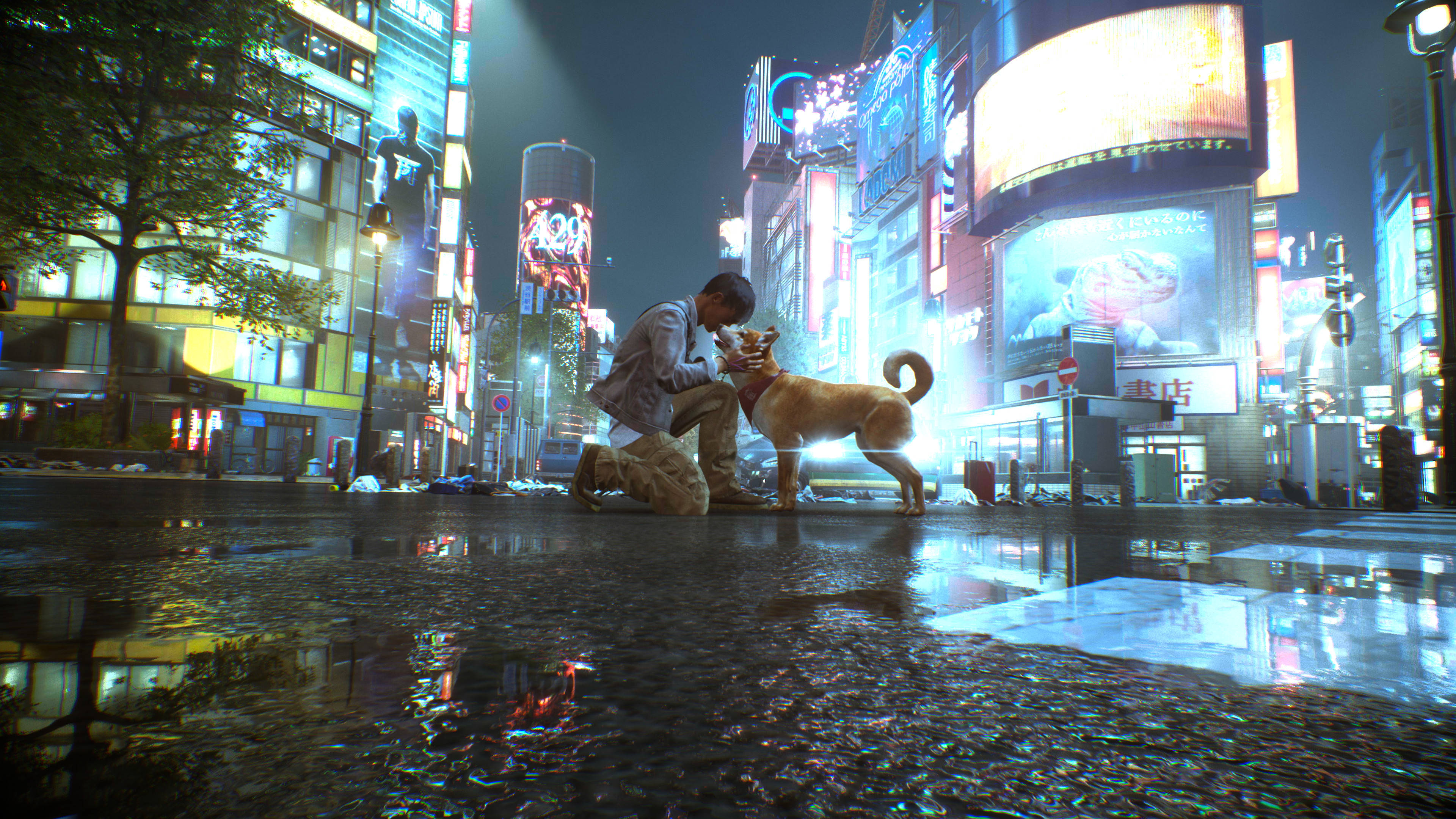 Ghostwire Tokyo 柴犬 壁紙