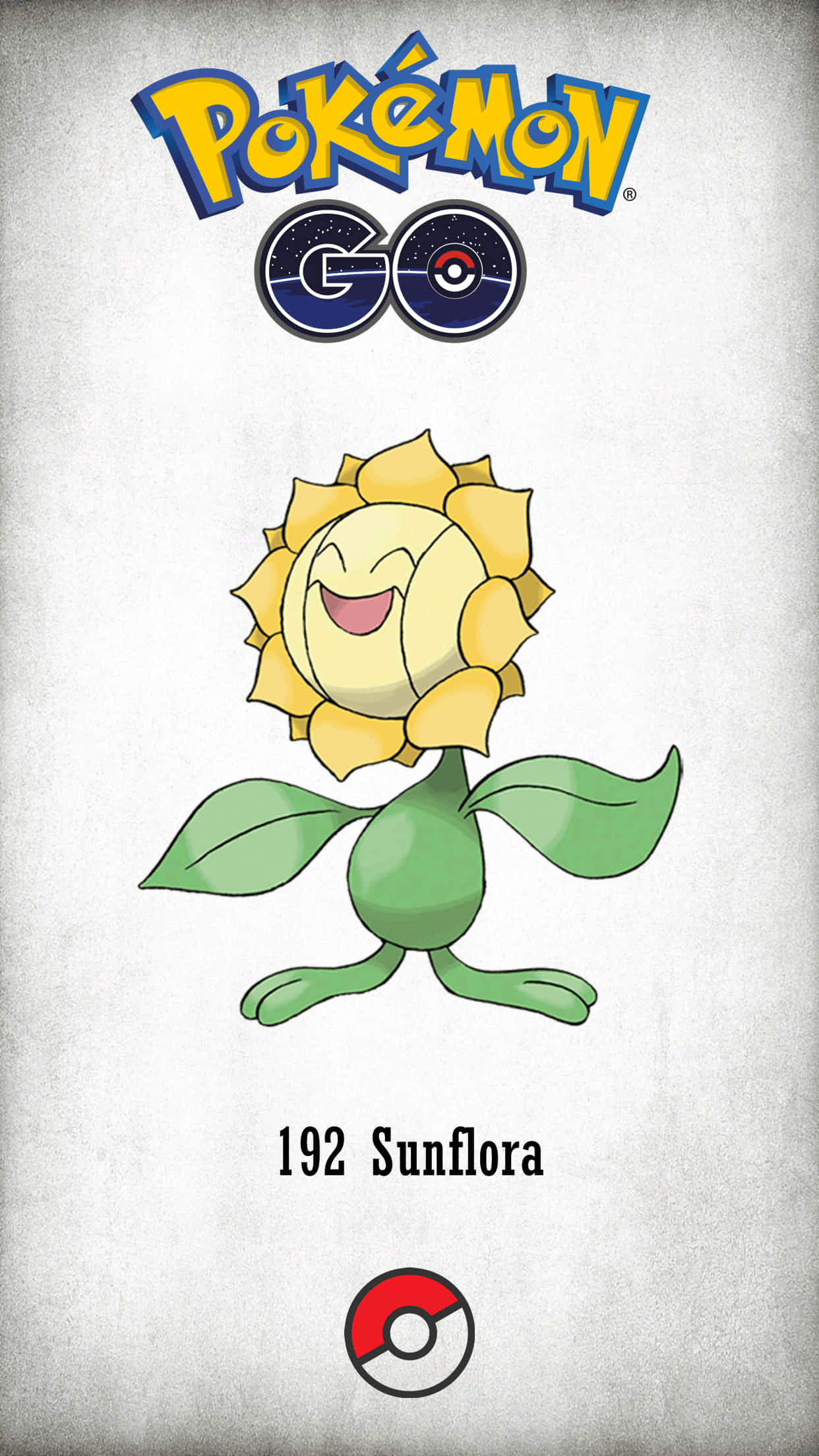 ポケモンGOのキマワリ 壁紙