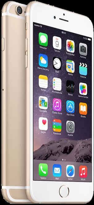 Goldi Phone6 Plus フロントとバック 壁紙