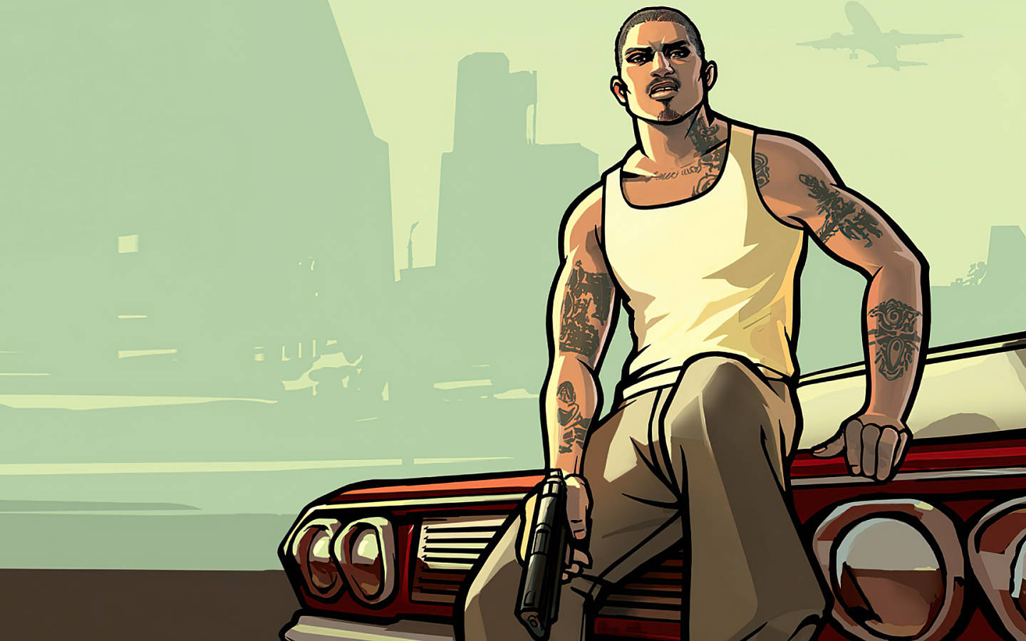 GTA SA 4K 主人公 壁紙