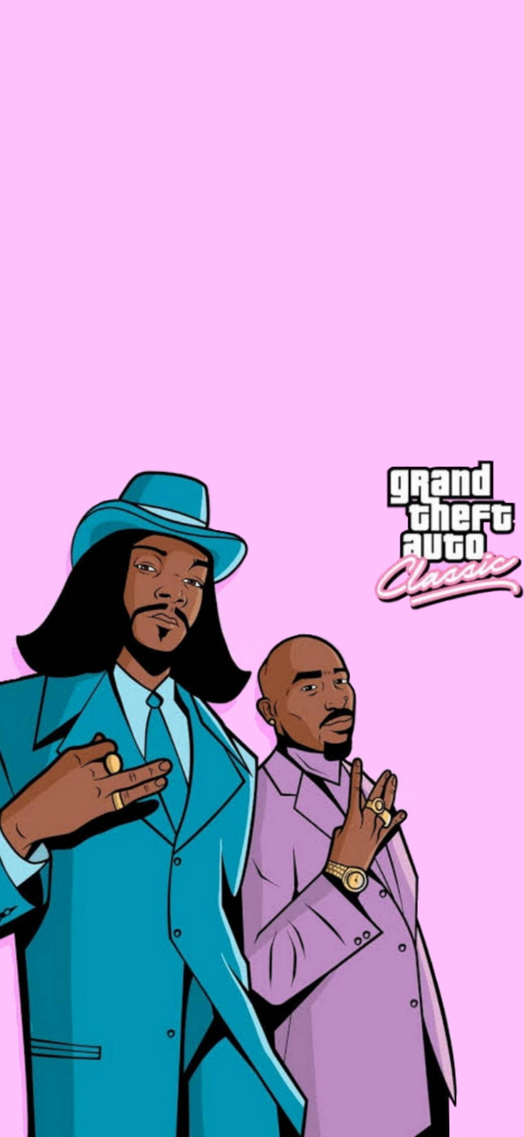 GTA スヌープ・ドッグ & トゥパック 壁紙