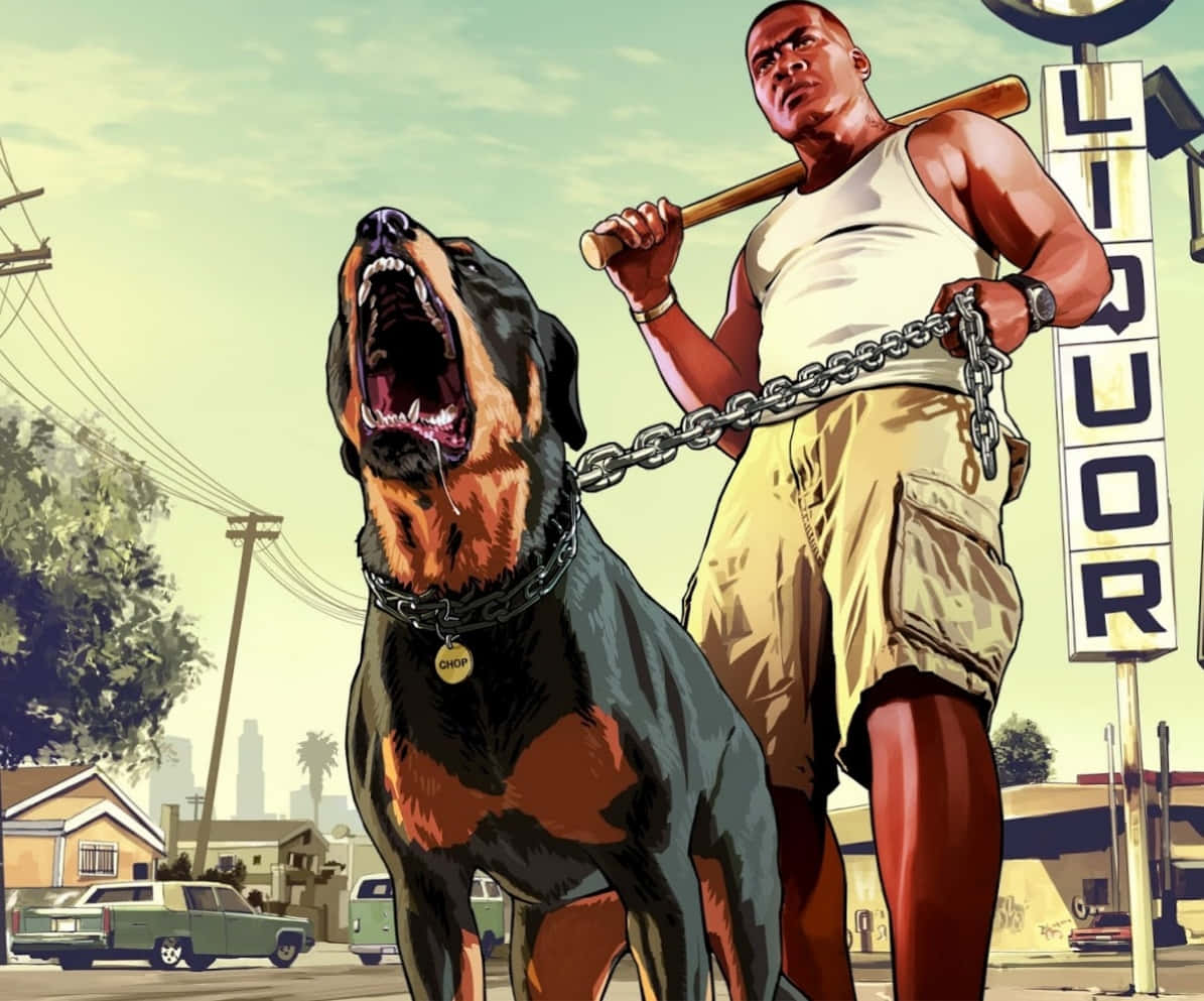 GTAのクールで怖い犬の画像 壁紙