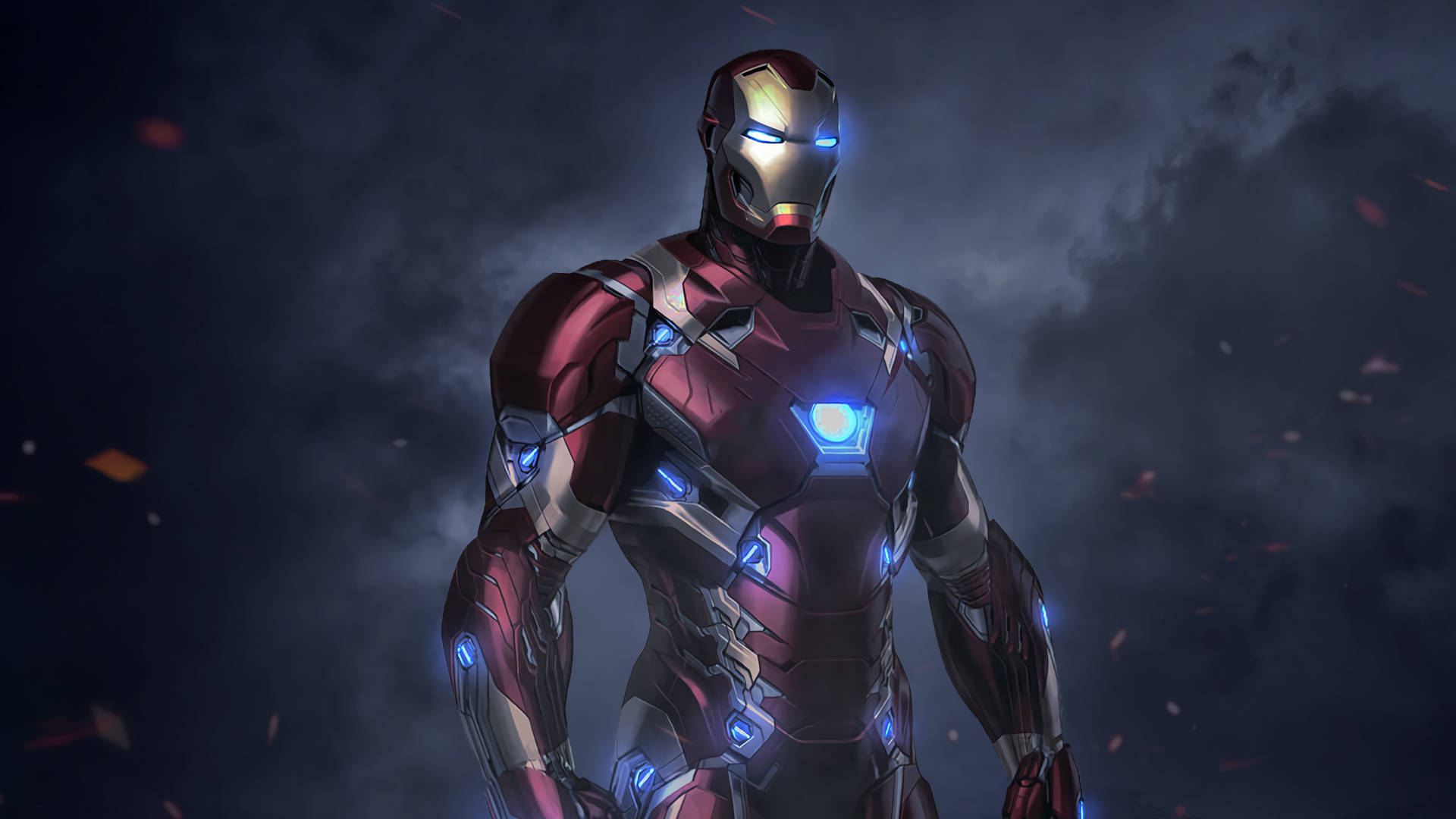 マーベルヒーロー アイアンマン サイドビュー HD 壁紙