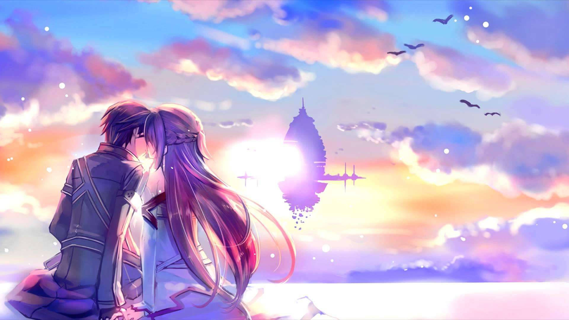 アニメカップルキスHD 壁紙