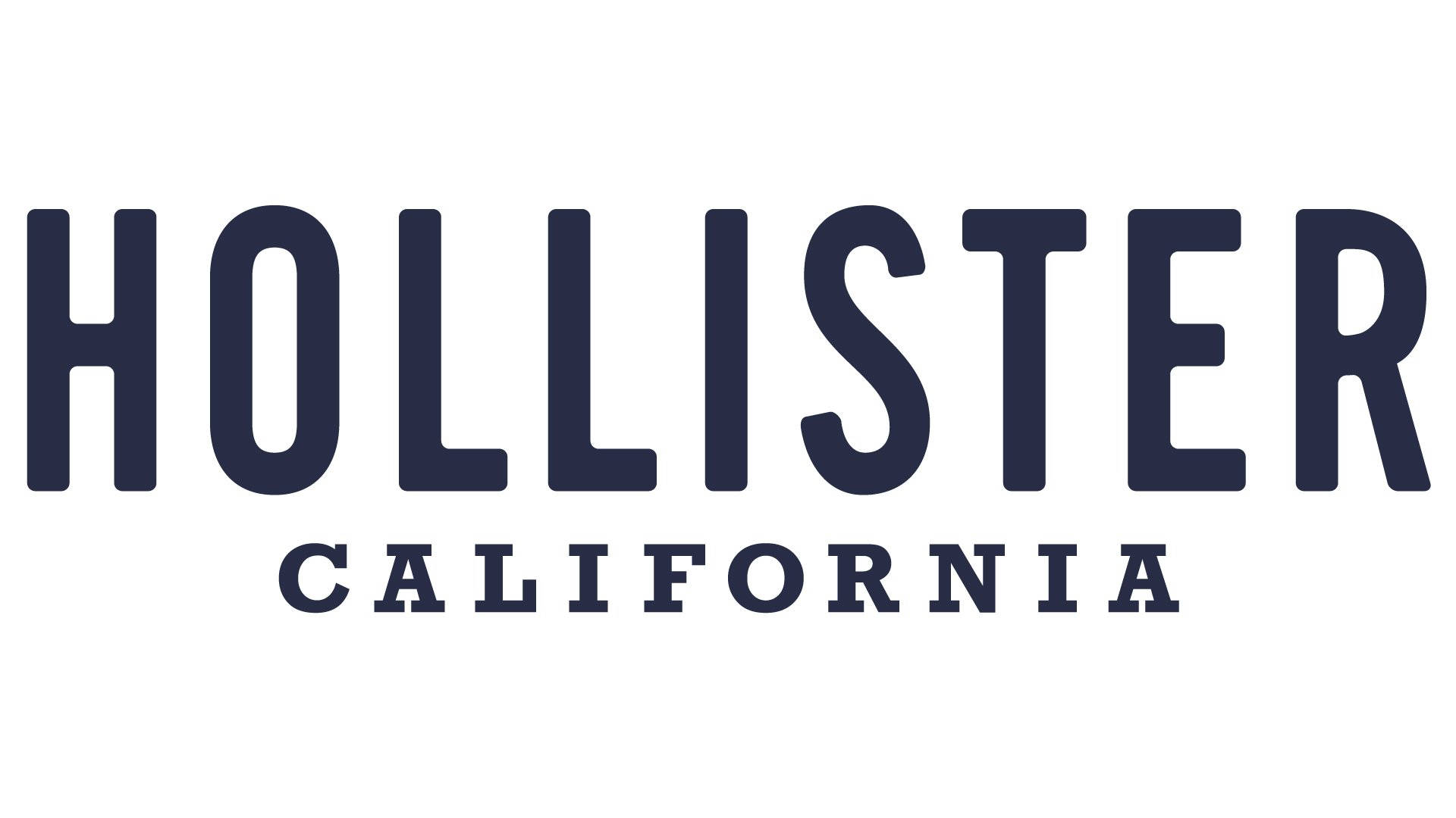 Hollister ミニマルクリーンロゴ 壁紙