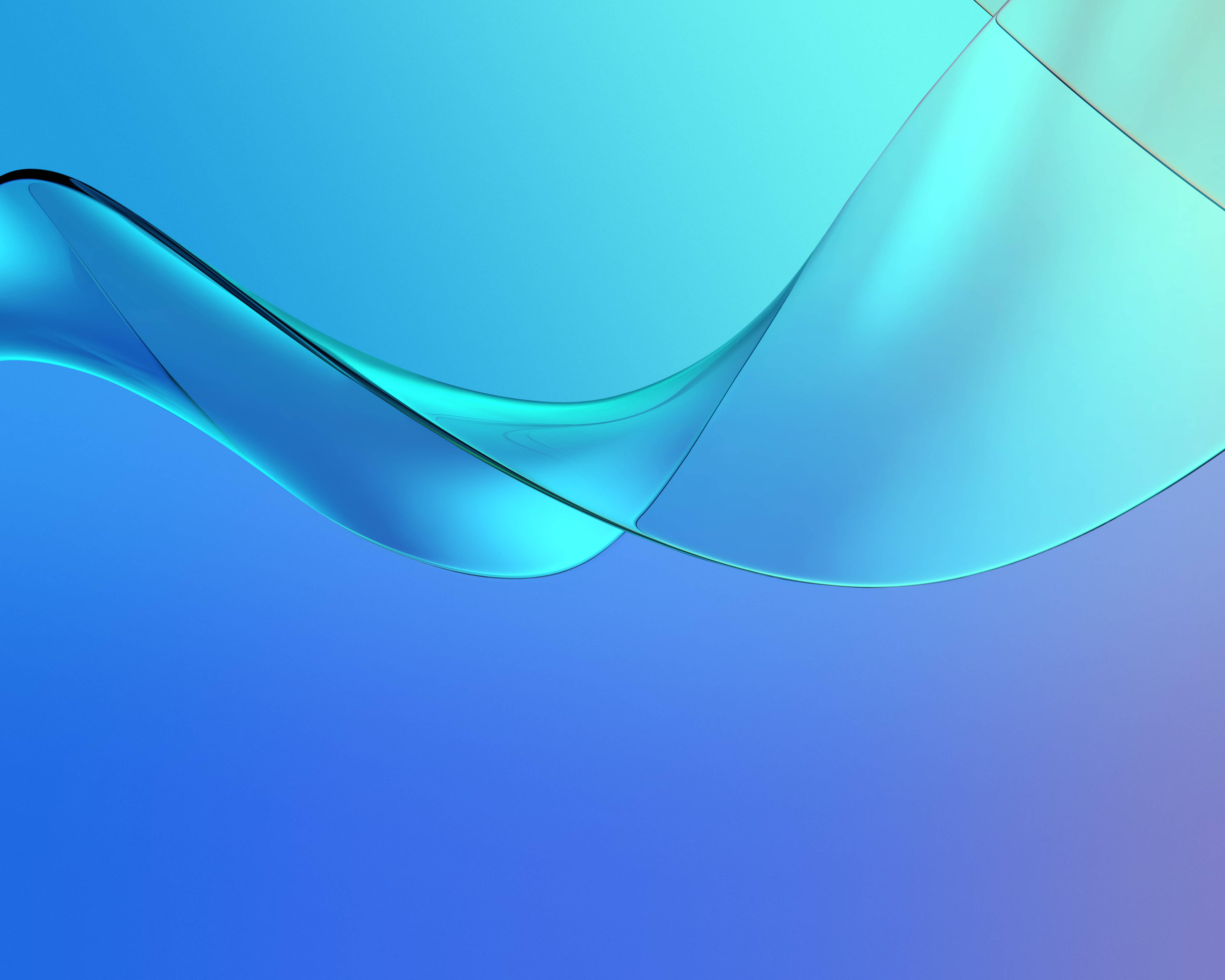 Huawei MediaPad M5 ブルーカーブ 壁紙