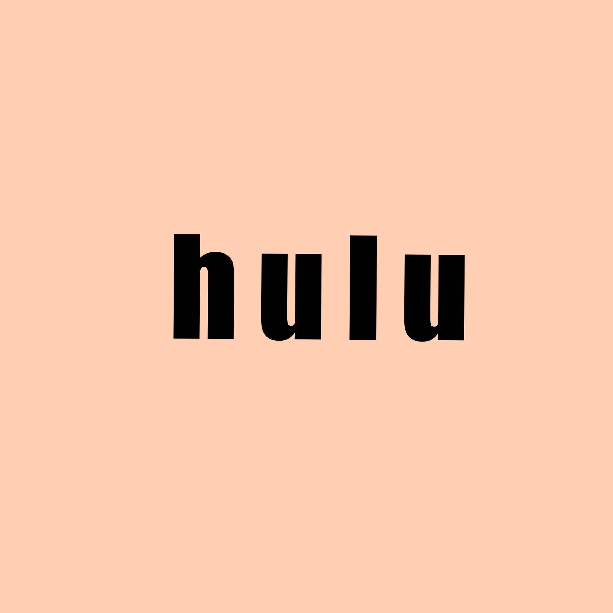 Hulu In Peach 壁紙