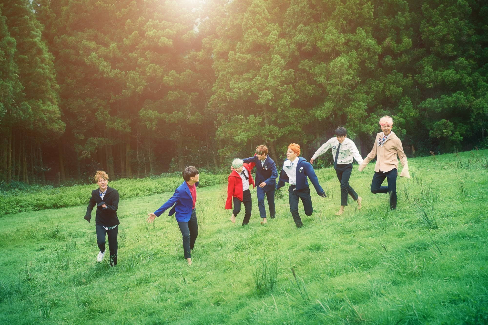 HYYH時代のクールなBTSノートパソコン壁紙 壁紙