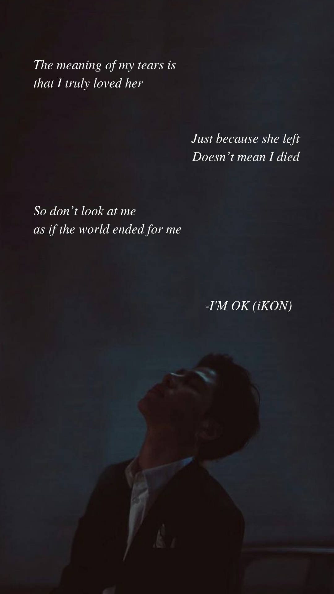 I'm Okay iKON 歌詞 壁紙