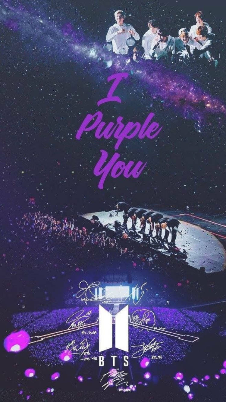 I Purple You コンサートコラージュ 壁紙