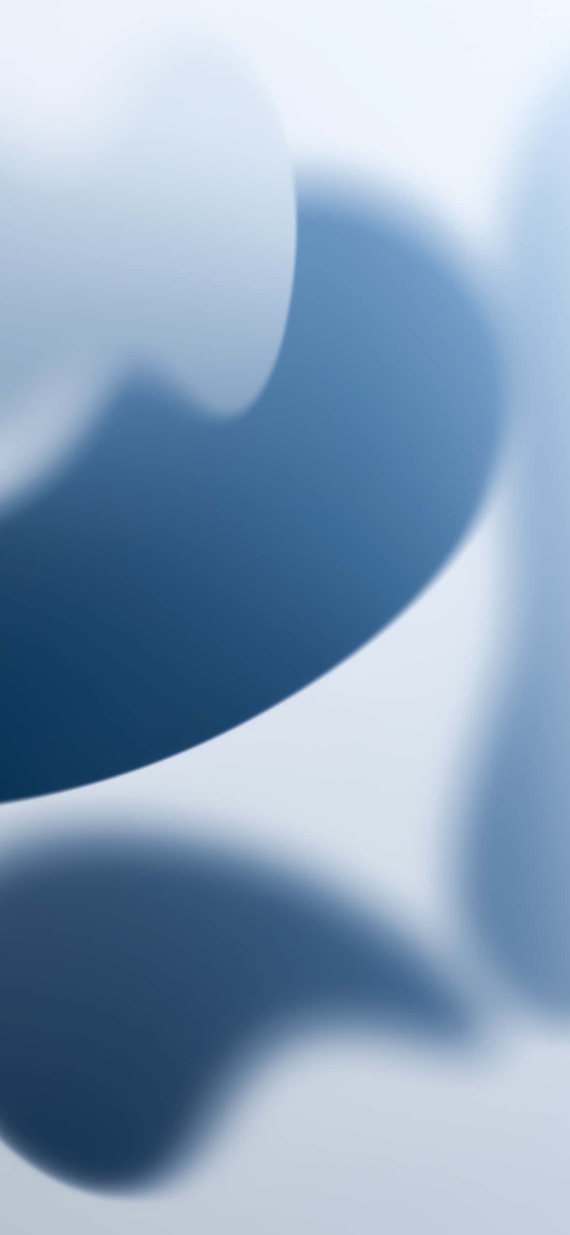 iOS 13 シルクグレー背景 壁紙