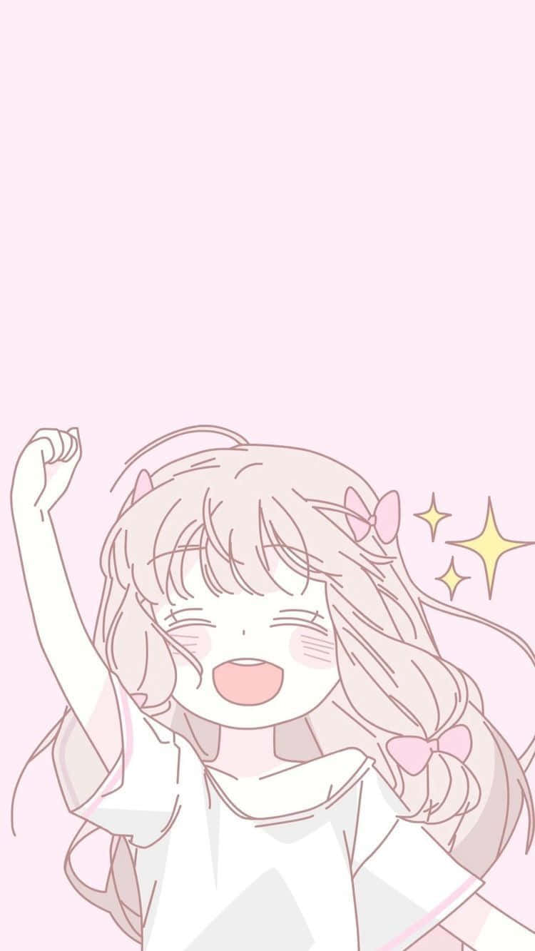 可愛いアニメiPad壁紙 壁紙