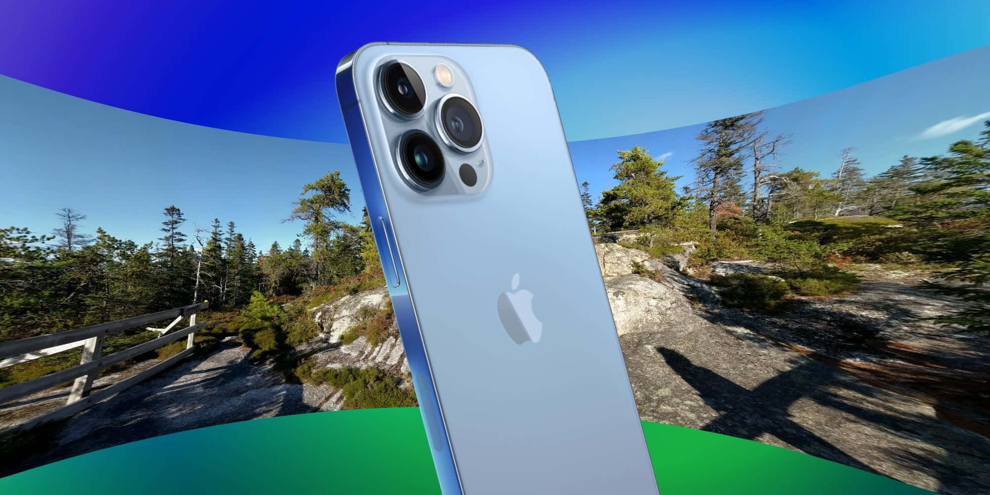 iPhone 11 Pro 360度風景画像 壁紙