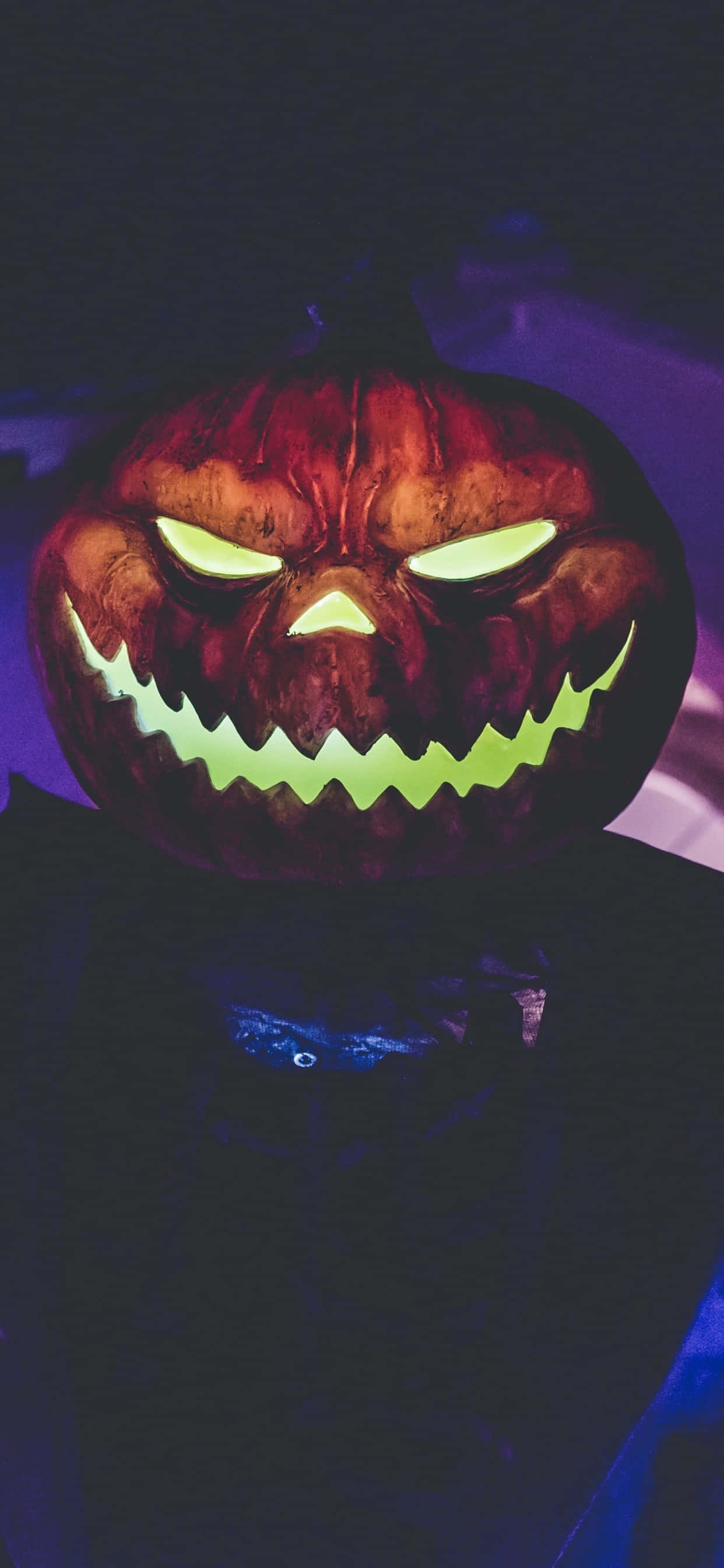 暗くて怖い iPhone ハロウィン背景 壁紙