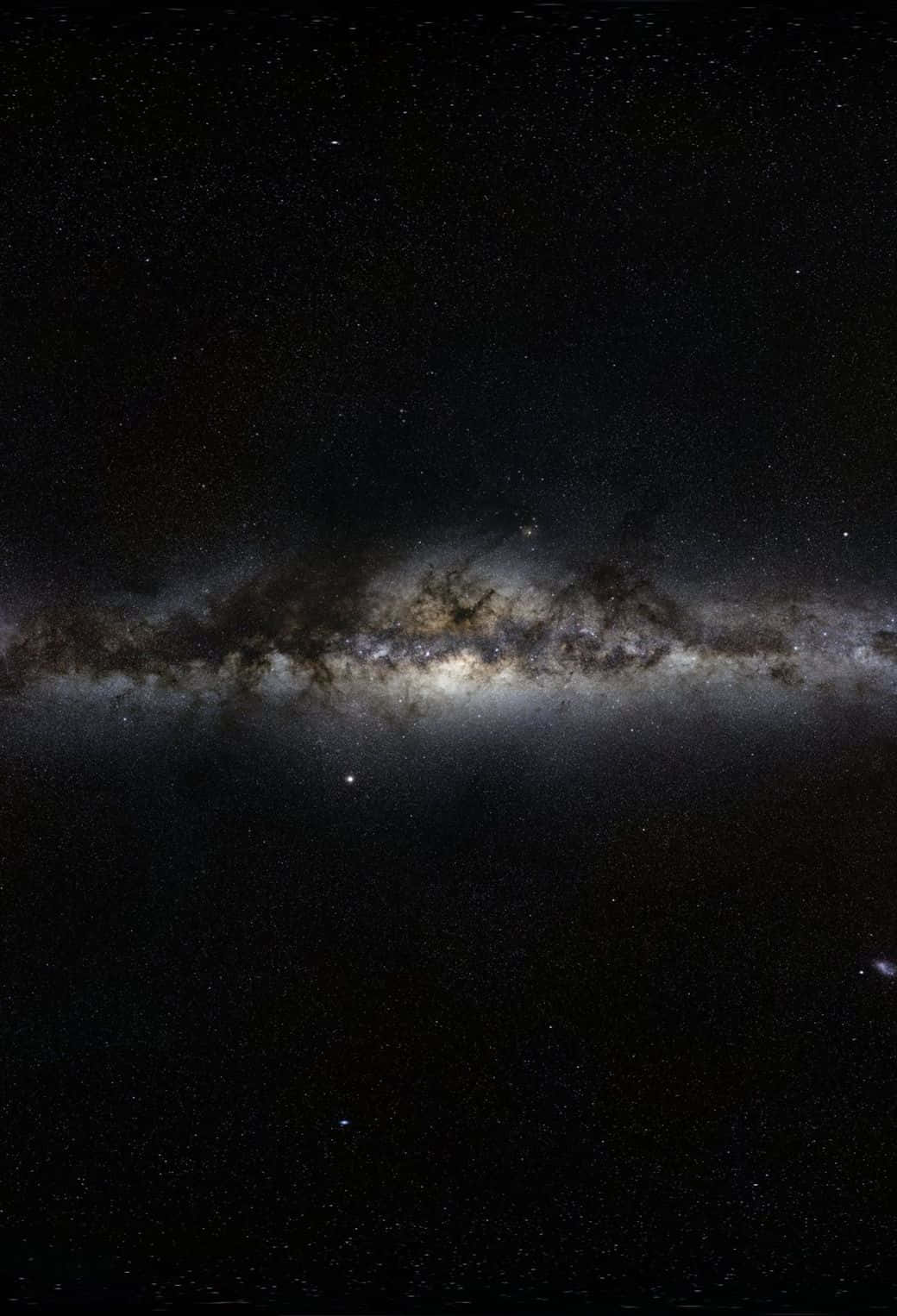 明るい星々の銀河 iPhone 7 Plus ライブ 壁紙