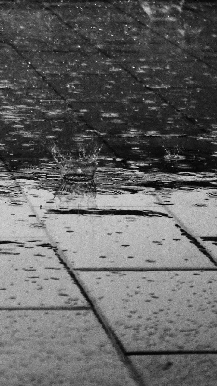 憂鬱な雨 オリジナルiPhone 7 壁紙