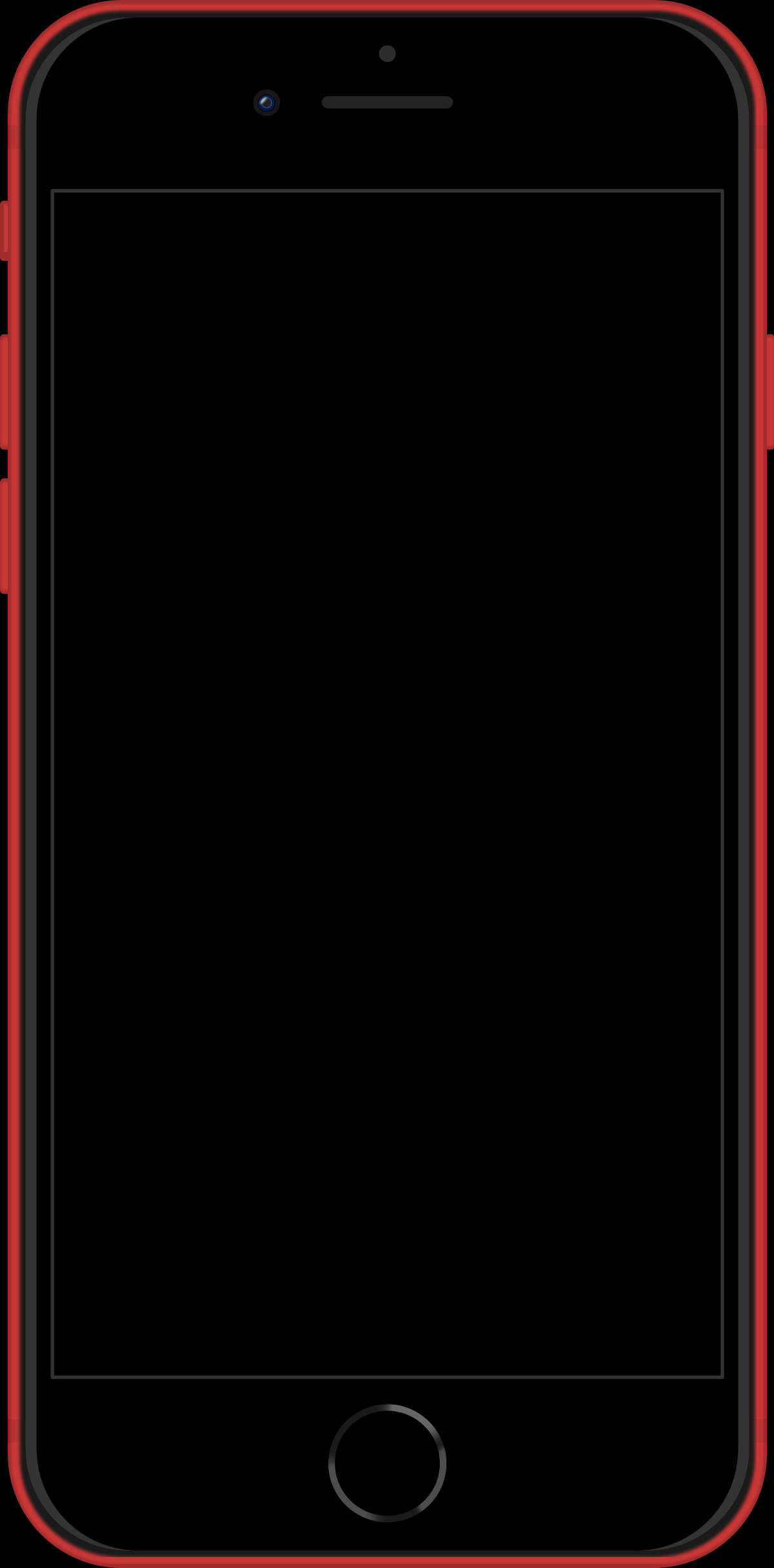 iPhone 8 レッド フロント 壁紙