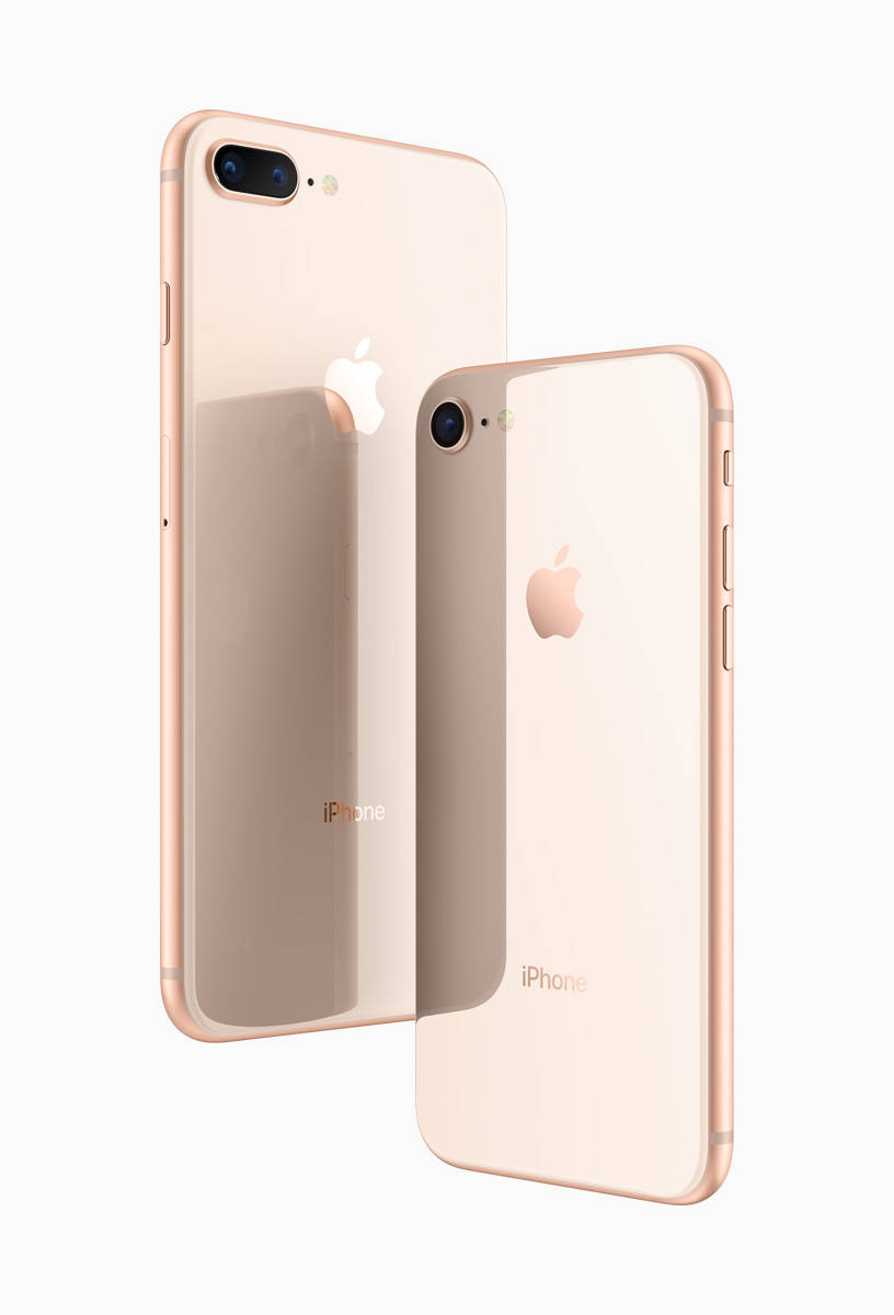 iPhone 8 ローズゴールド 壁紙
