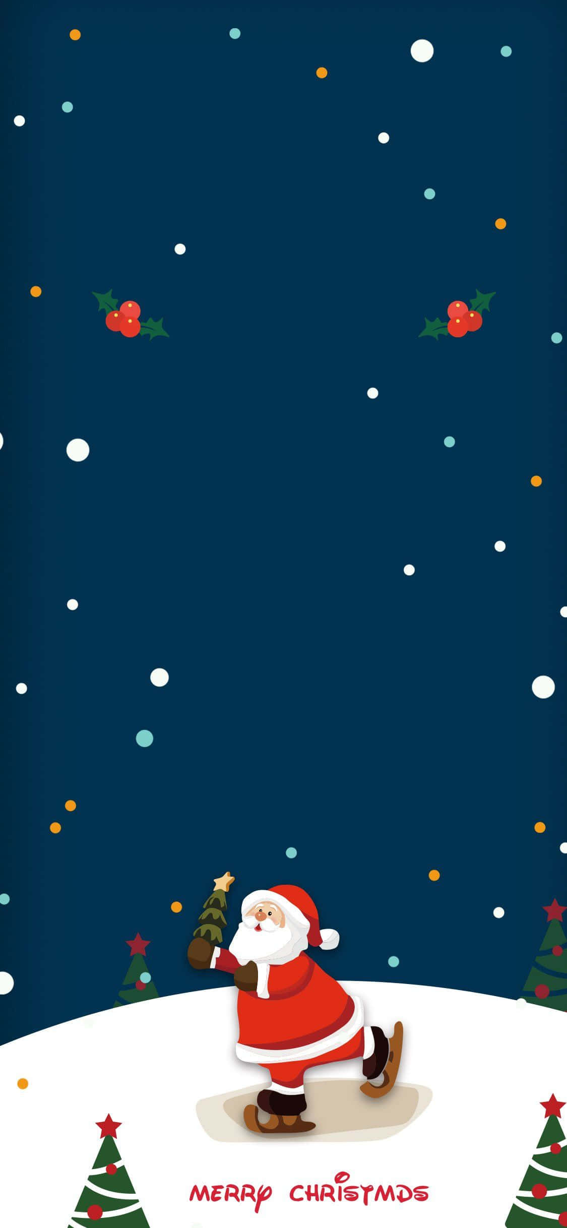 このお祭り気分で楽しいiPhone壁紙でクリスマスに彩りを 壁紙