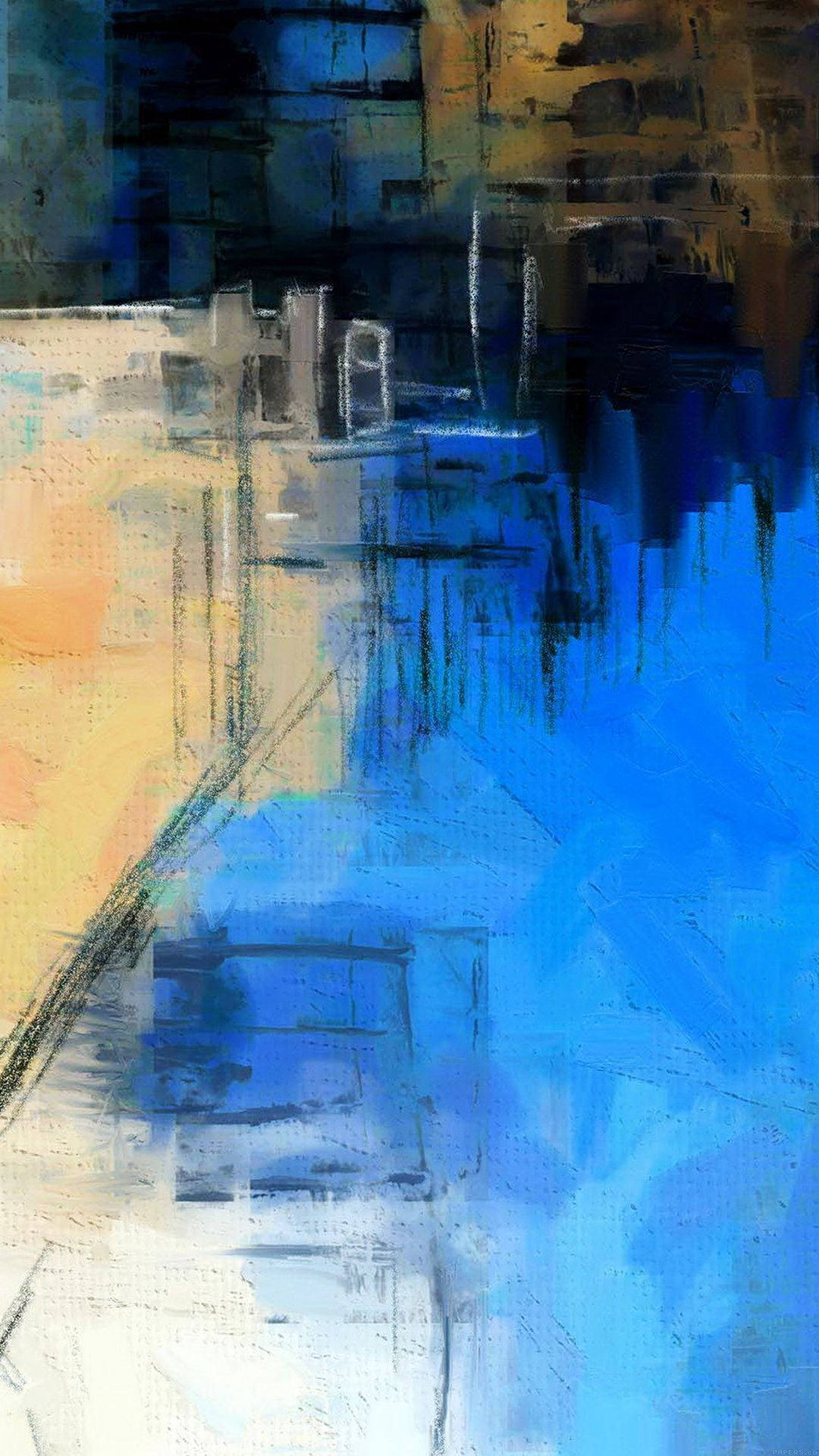 抽象的な名画 iPhone 壁紙