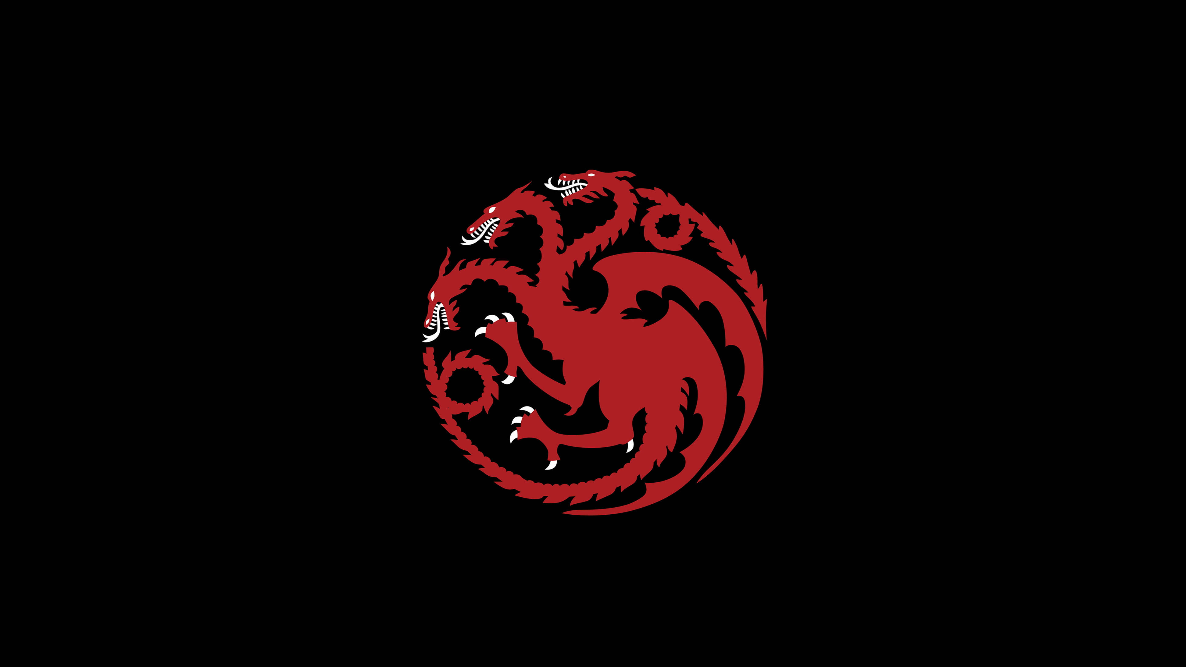 魅惑の三つ首ドラゴンロゴ iPhone用壁紙 壁紙
