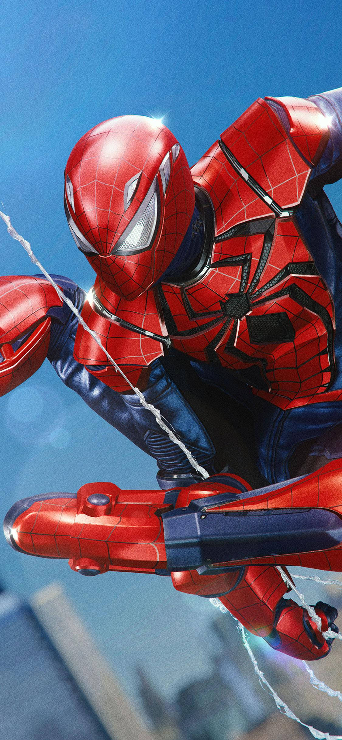アーマー スパイダーマン iPhone 壁紙
