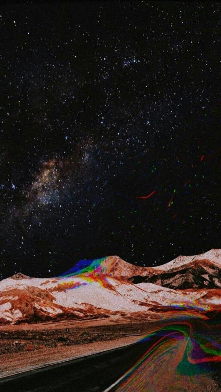 美しい星空のiPhone用壁紙 壁紙