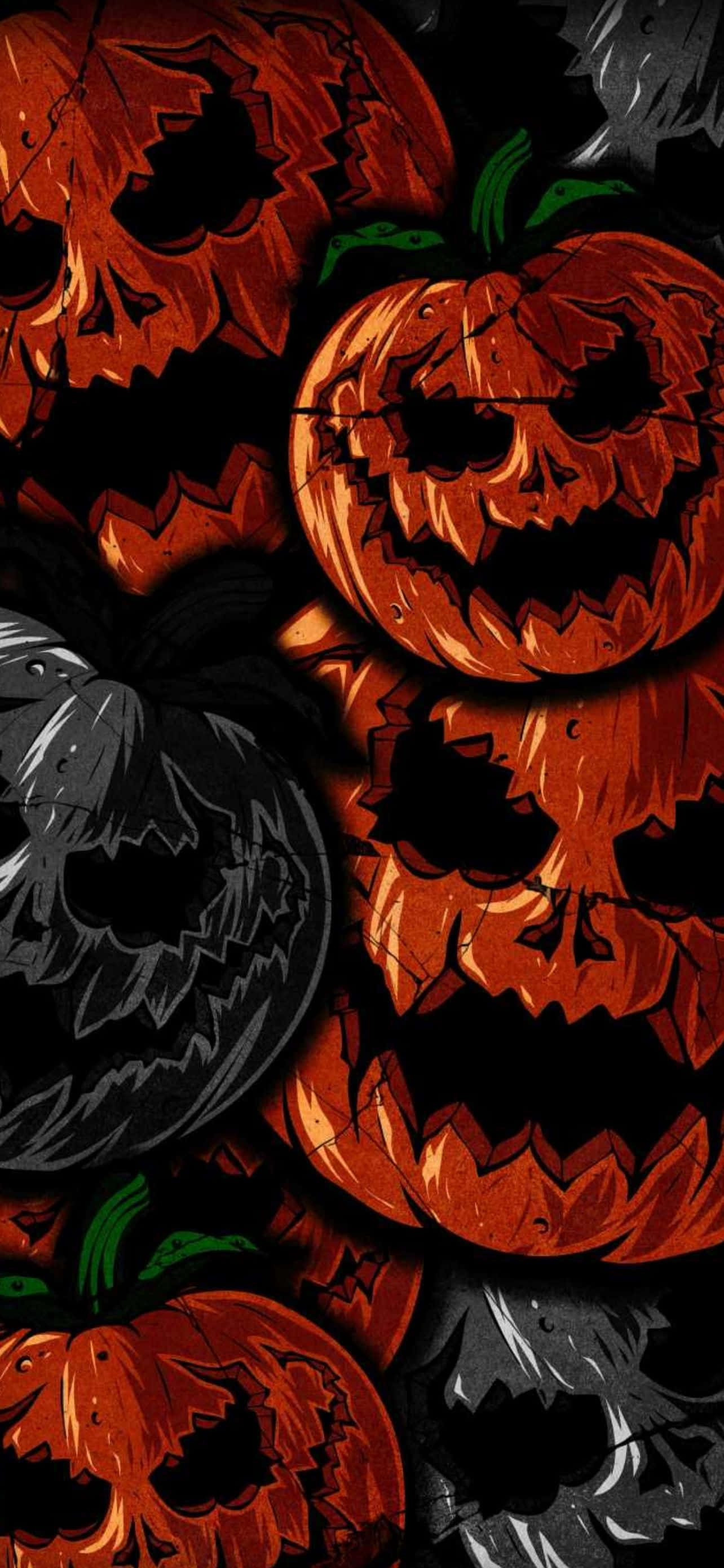 iPhoneで楽しくてちょっと怖いハロウィンを 壁紙