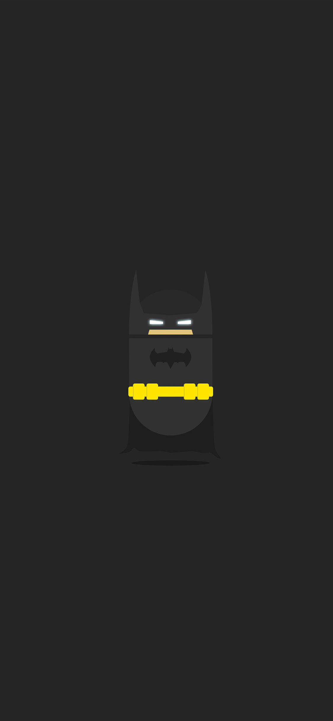 レゴバットマン ミニマルダーク iPhone 壁紙