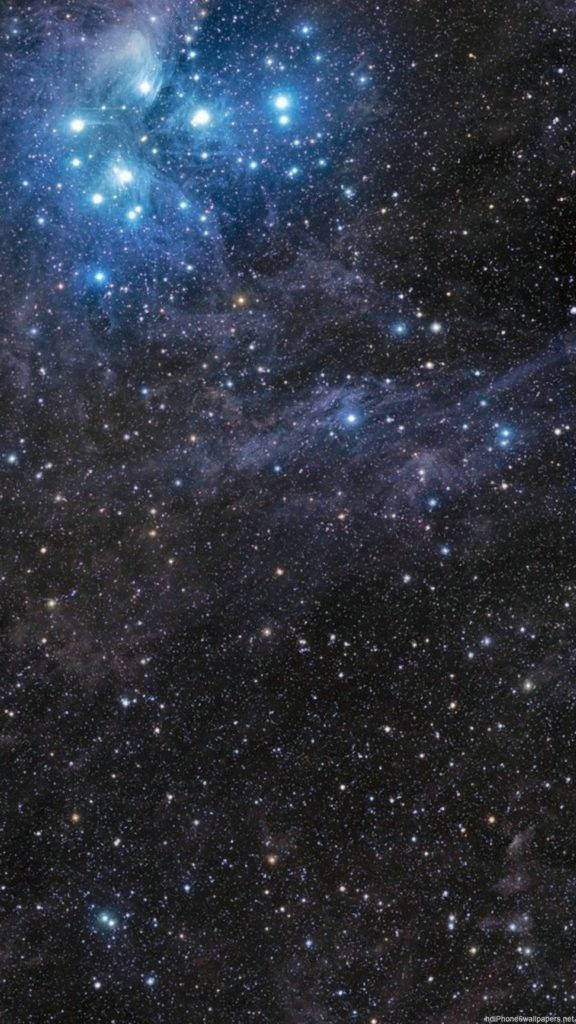 夜空の宇宙iPhone 壁紙