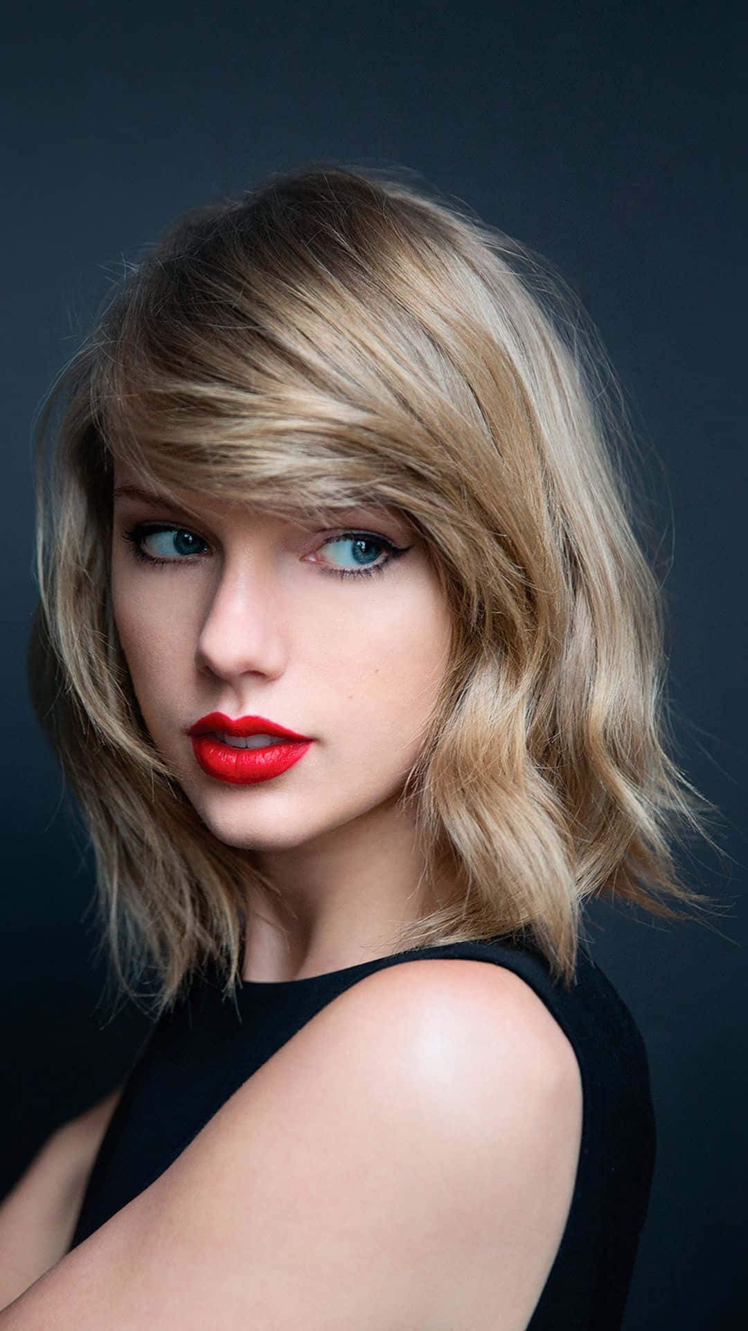 ショートヘアのテイラー・スウィフト iPhone 壁紙