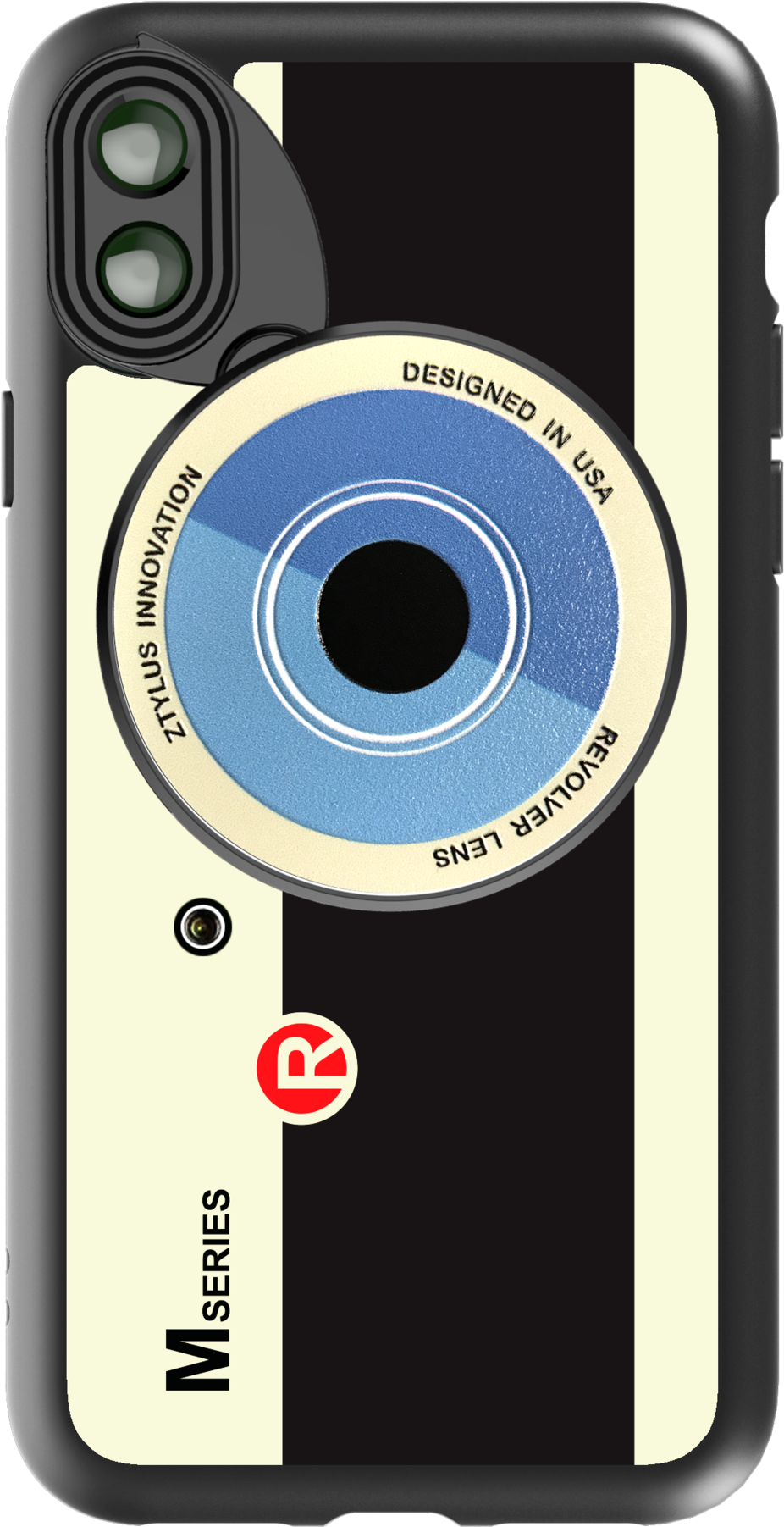 iPhone X カメラデザインケース 壁紙