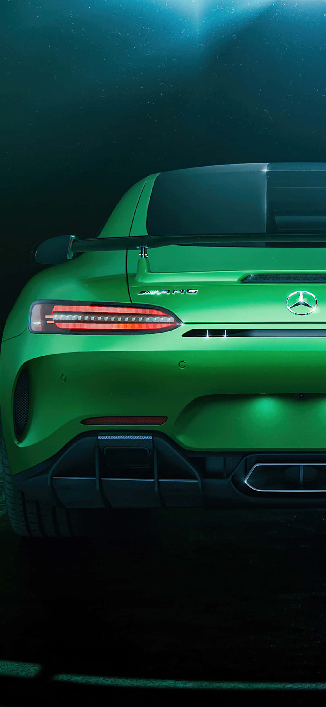 iPhone X AMG GT-R 壁紙 テールライト AMG GT 壁紙