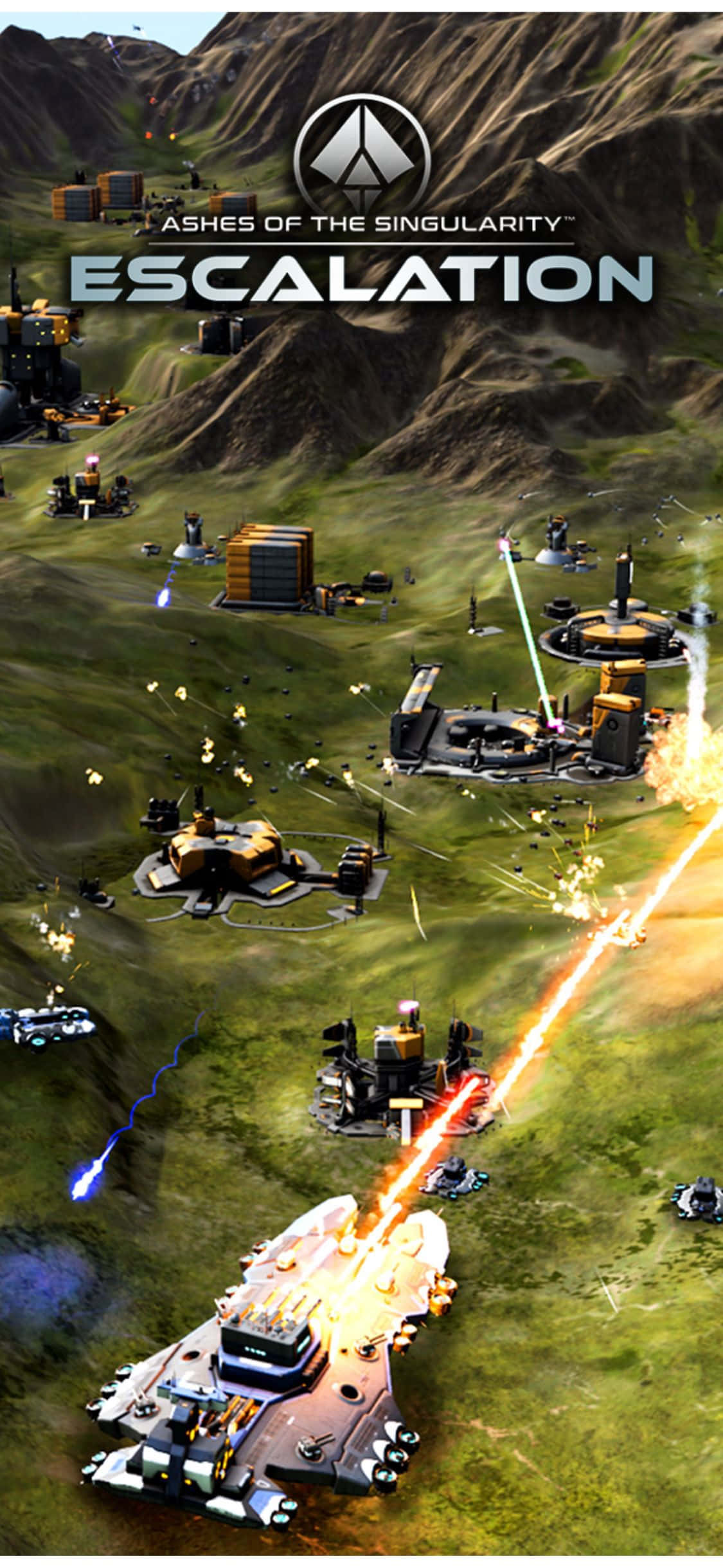 iPhone X & Ashes Of The Singularity Escalationでアクションに迫ろう 壁紙