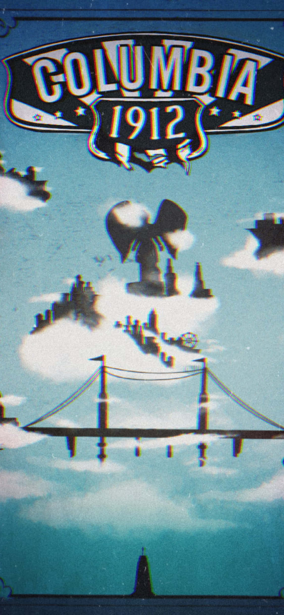 iPhone X Bioshock Infinite 背景 コロンビア 1912 壁紙