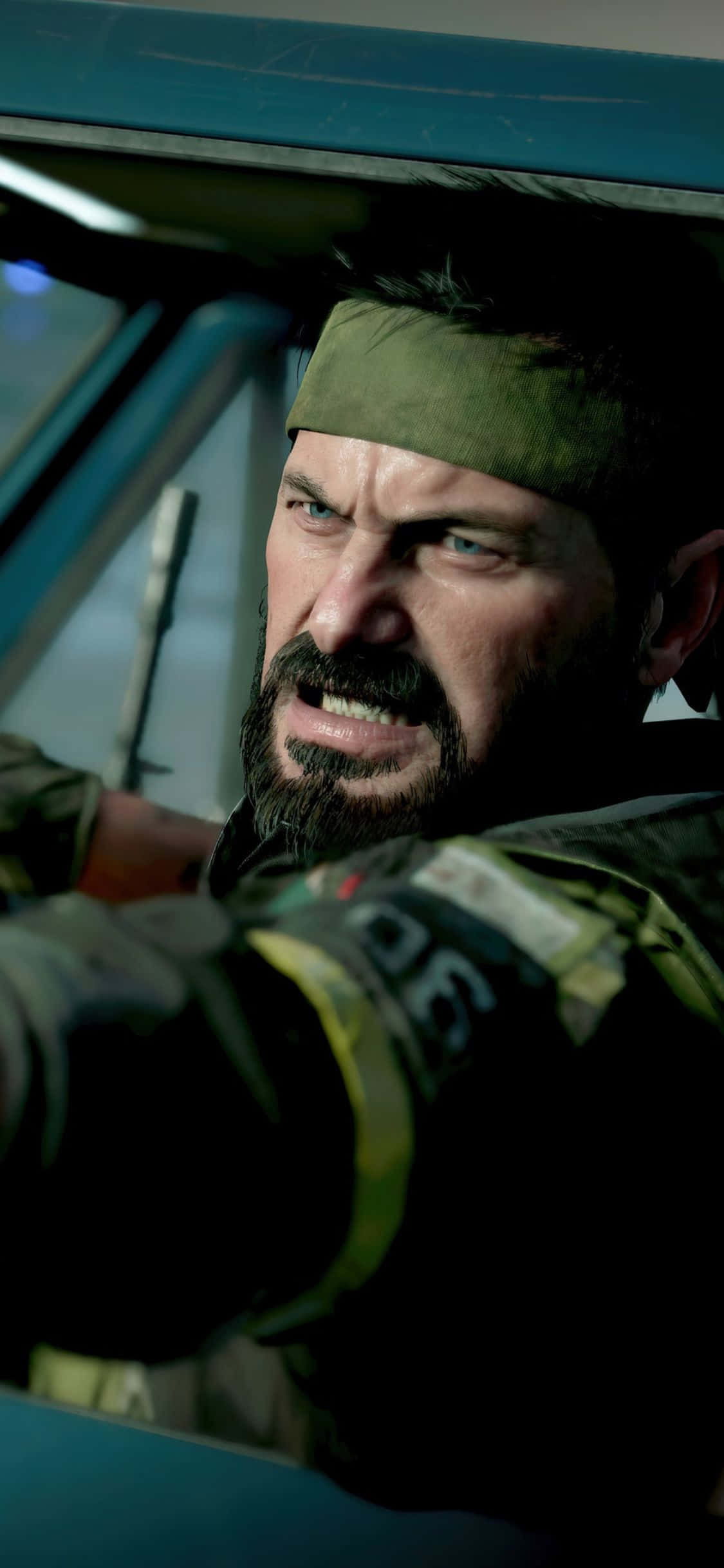 iPhone X Call of Duty Black Ops Cold War 背景 Frank Woods 壁紙