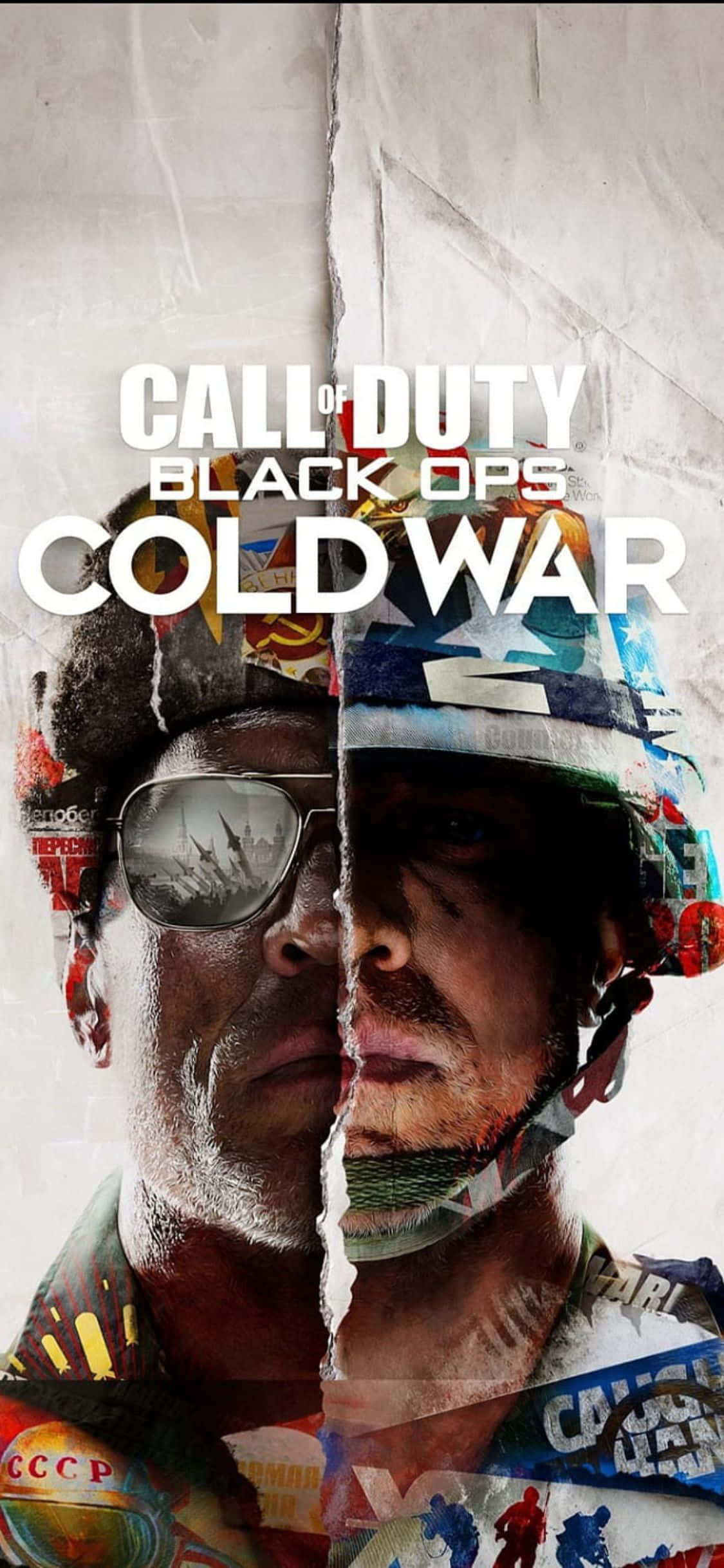 iPhone X Call Of Duty Black Ops Cold War 背景 ゲームカバー 壁紙
