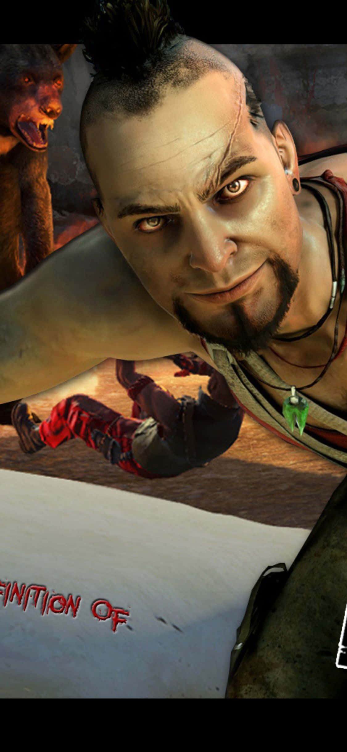 iPhone X Far Cry 3 Vaas Montenegro 背景 壁紙