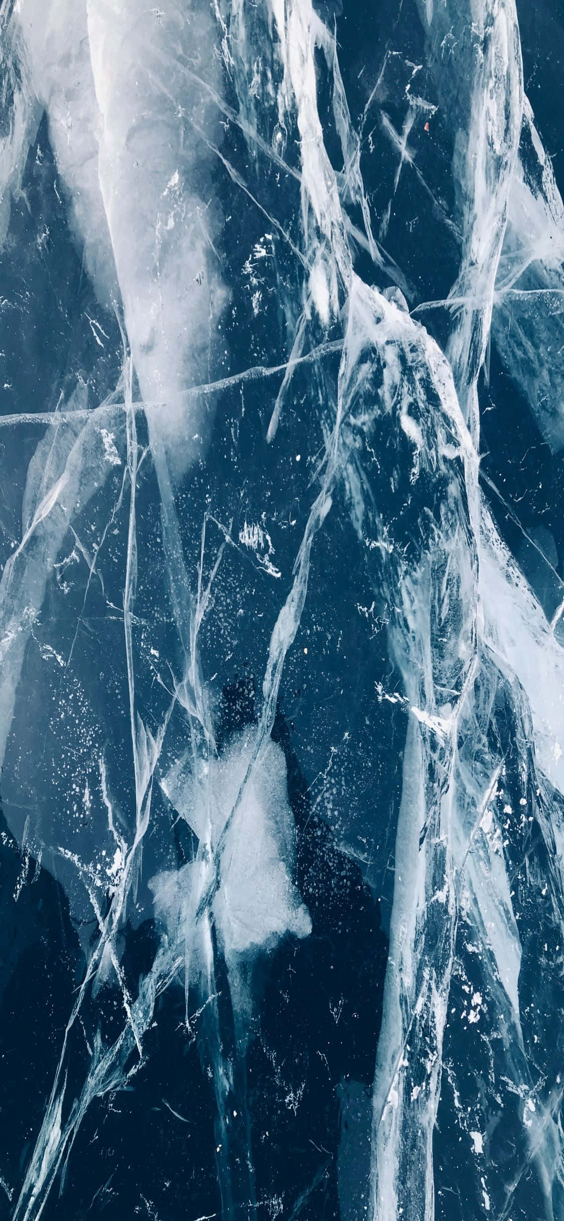 オーシャンブルー iPhone Xマーブル背景 壁紙