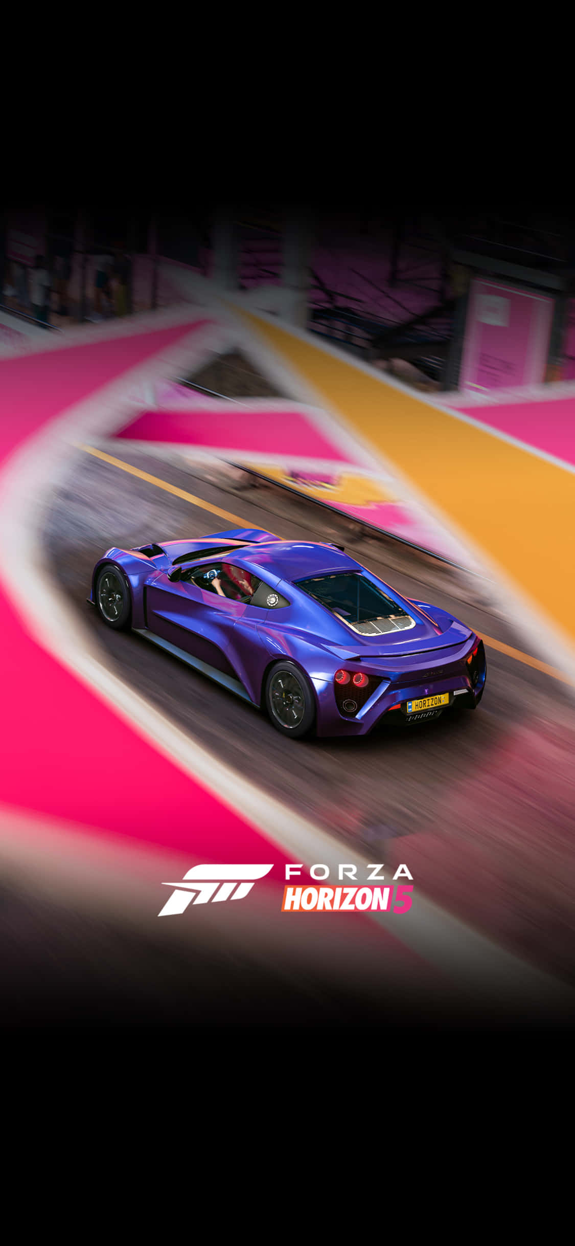 ブルーゼノー iPhone X Forza Motorsport 7 背景 壁紙