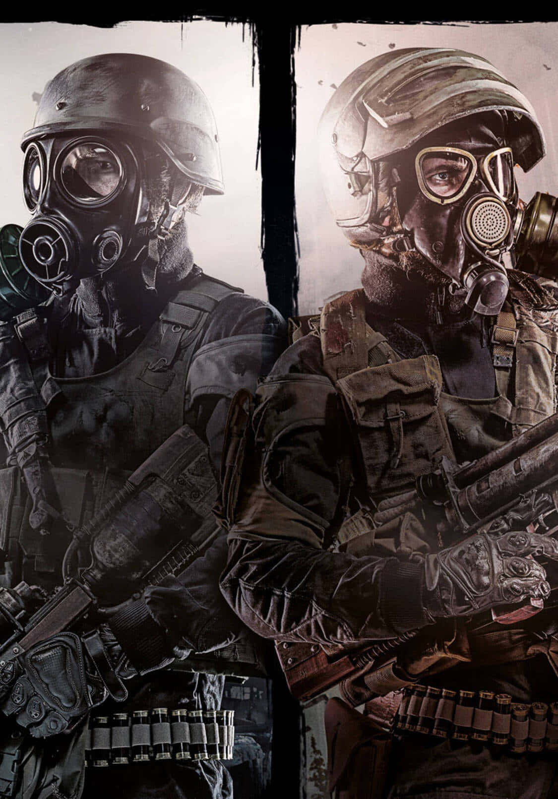 ライバル兵士たち iPhone X Metro Last Light 背景 壁紙
