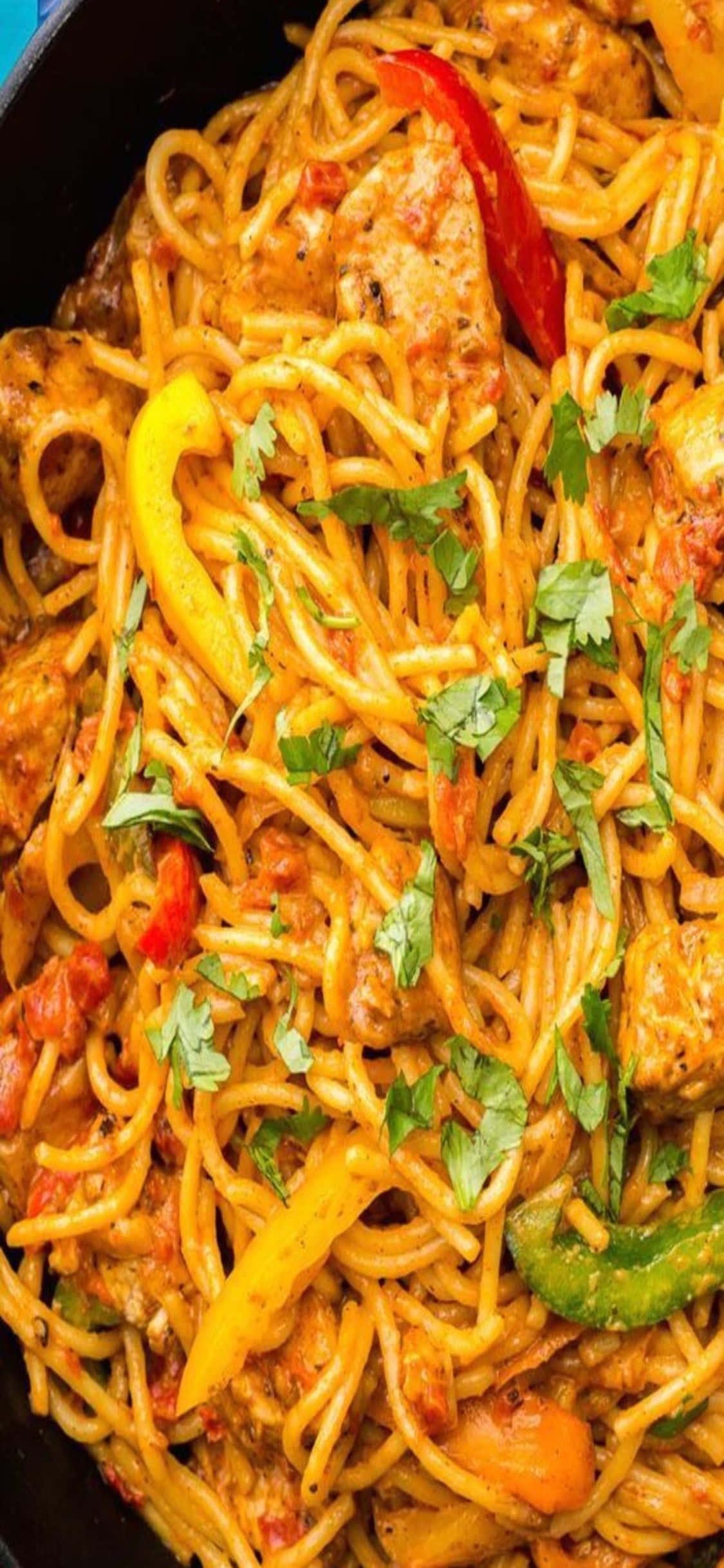 iPhone Xパスタの美味しさをお楽しみください 壁紙