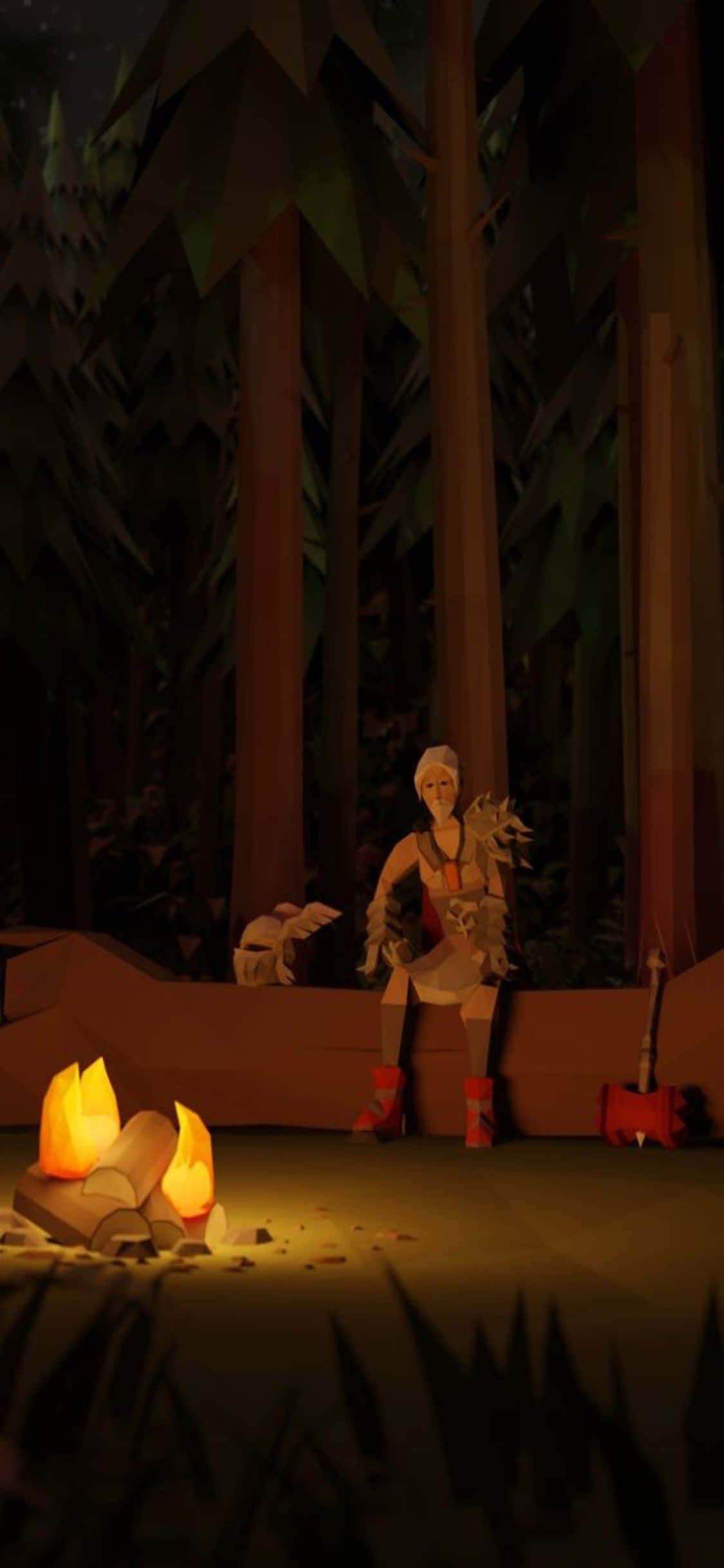 老人が座る iPhone X Runescape Oldschool 背景 壁紙