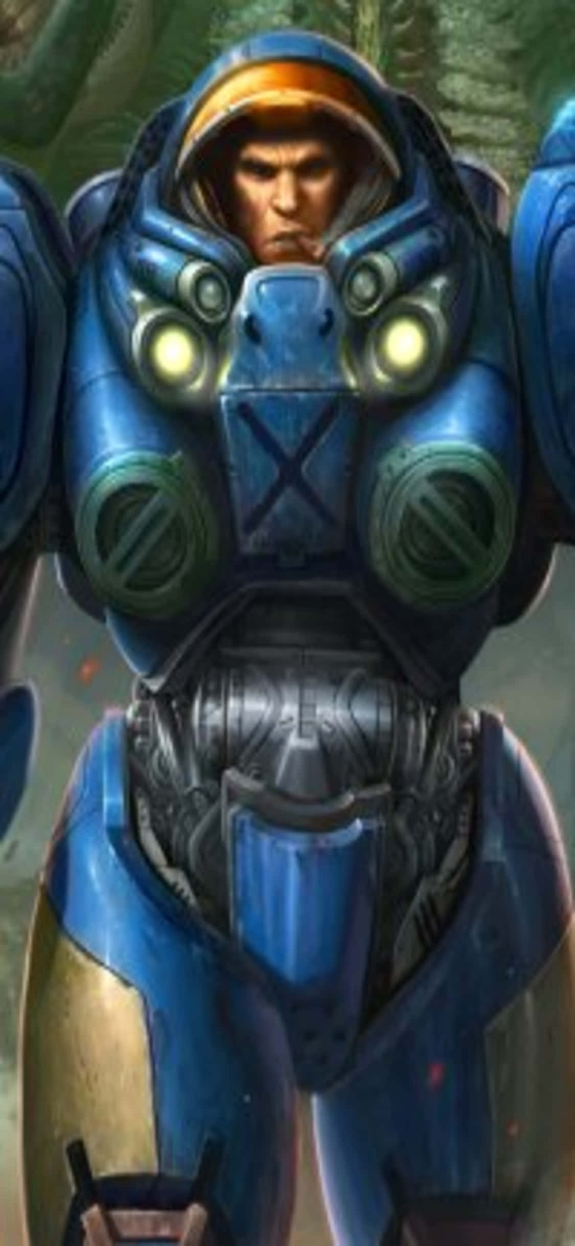 iPhone X StarCraft II 背景 タイカス 壁紙