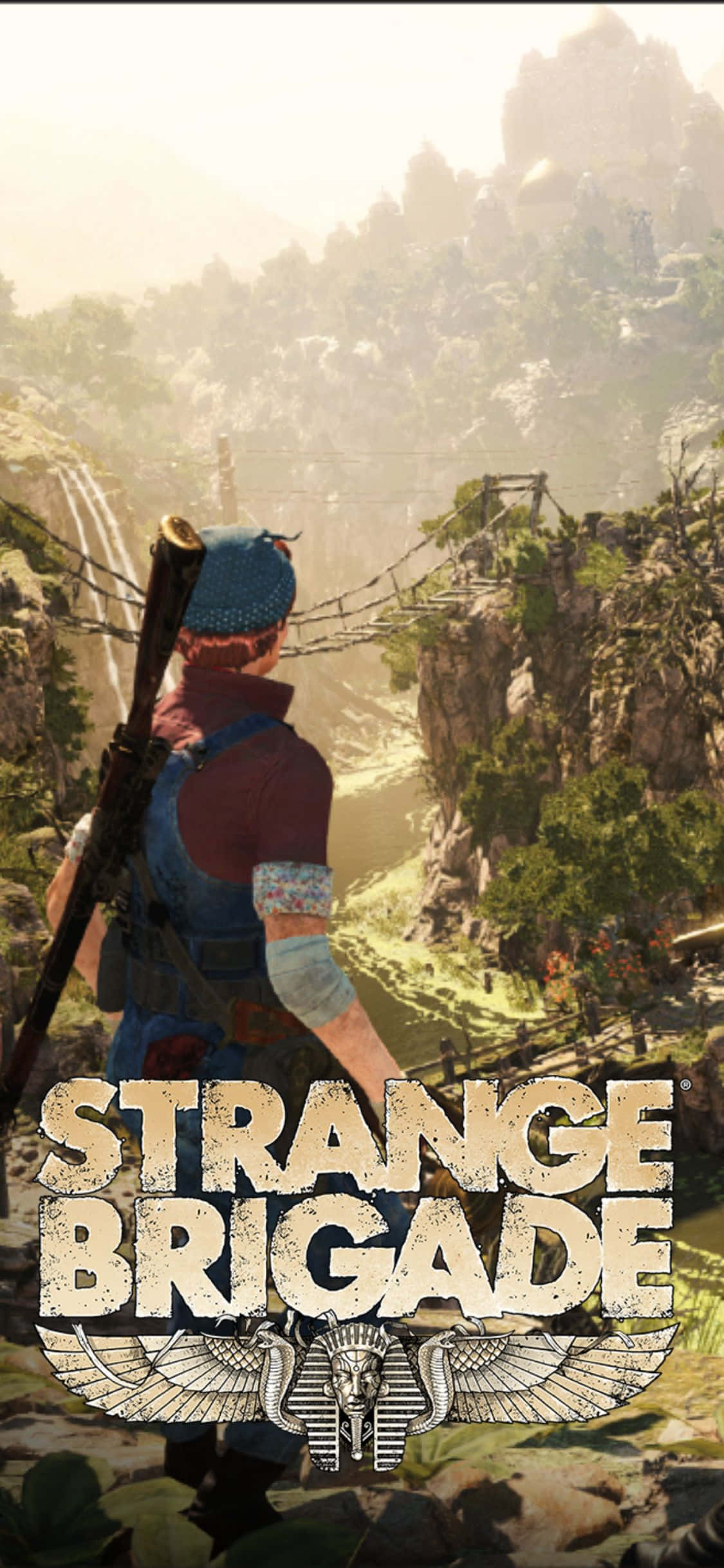 グレイシー・ブレイスウェイト iPhone X Strange Brigade背景 壁紙