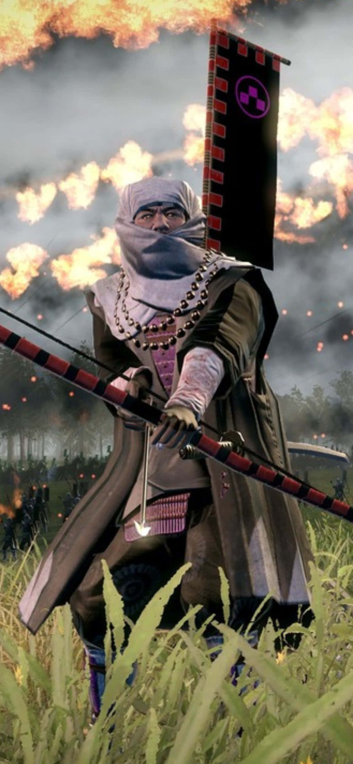 iPhone X Total War Shogun 2 背景 壁紙