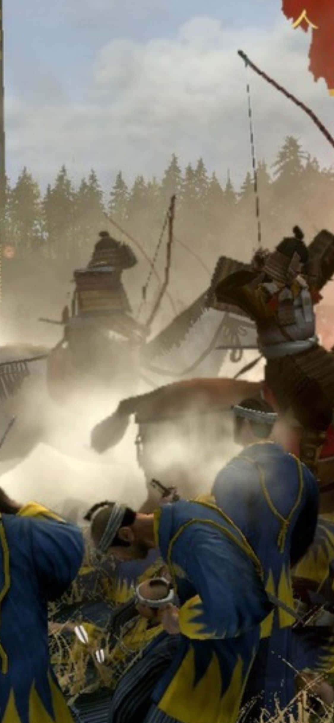 iPhone X Total War Shogun 2 背景 壁紙